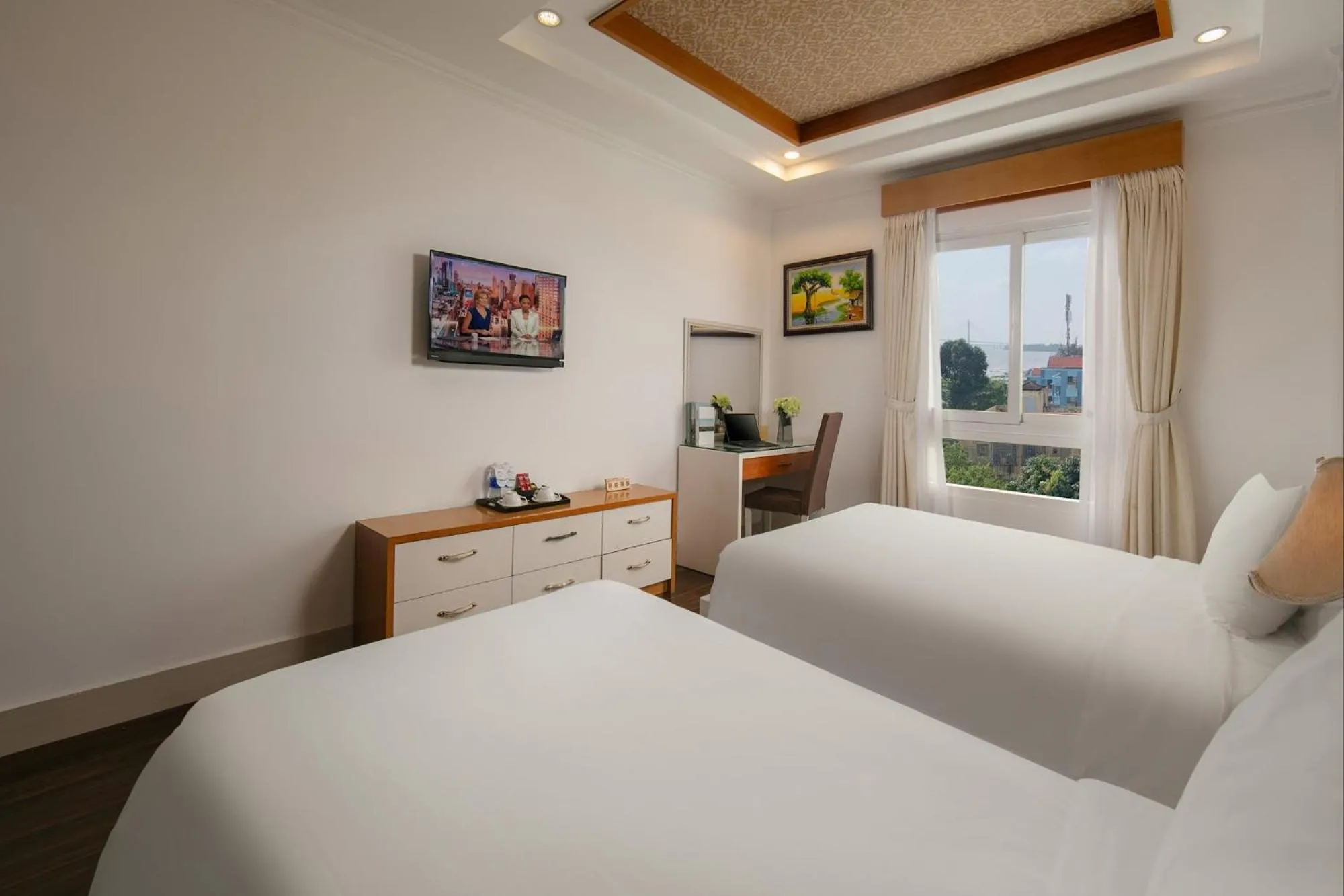 Photo of the whole room, Bed in Nesta Hotel Can Tho