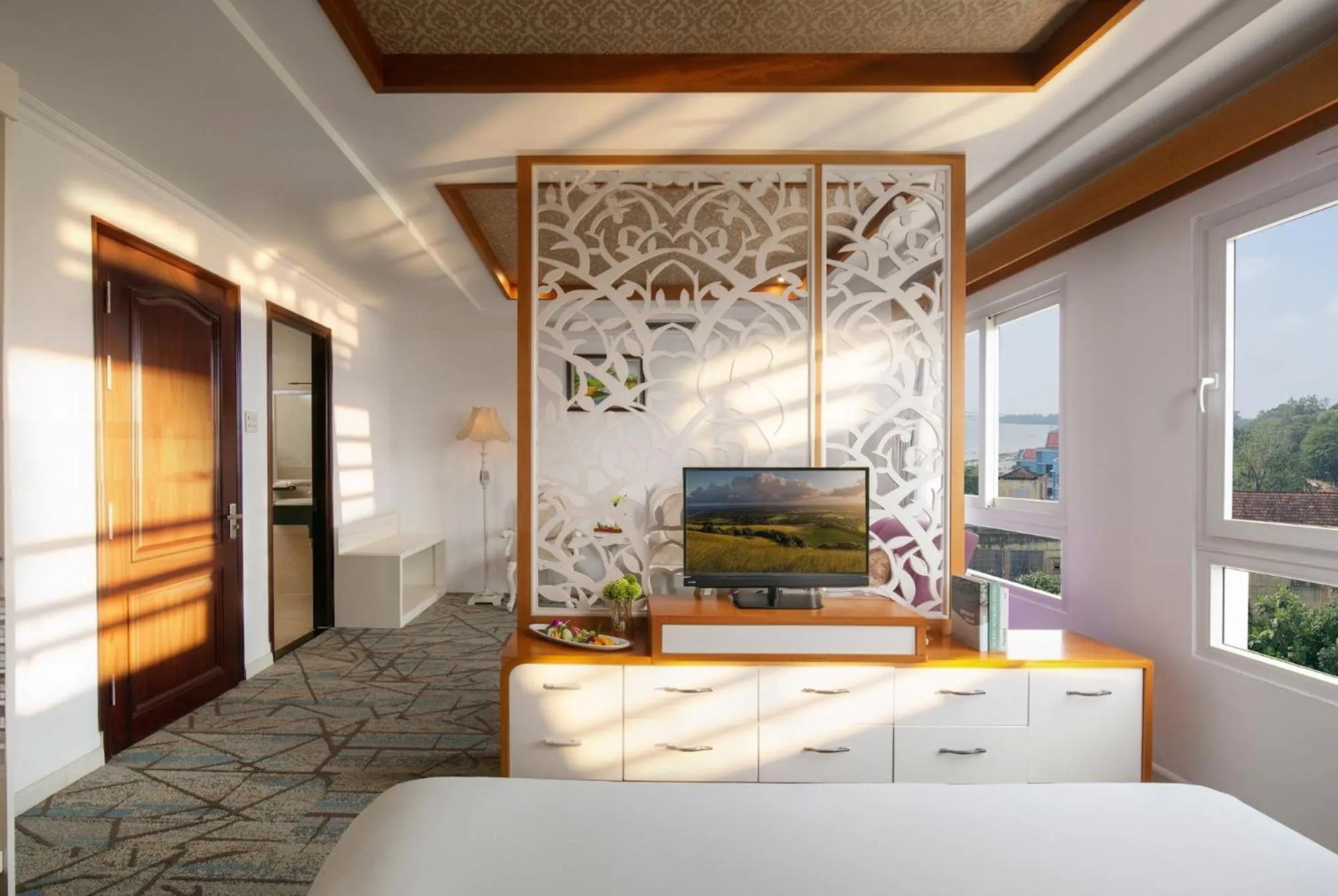 Photo of the whole room, Bed in Nesta Hotel Can Tho