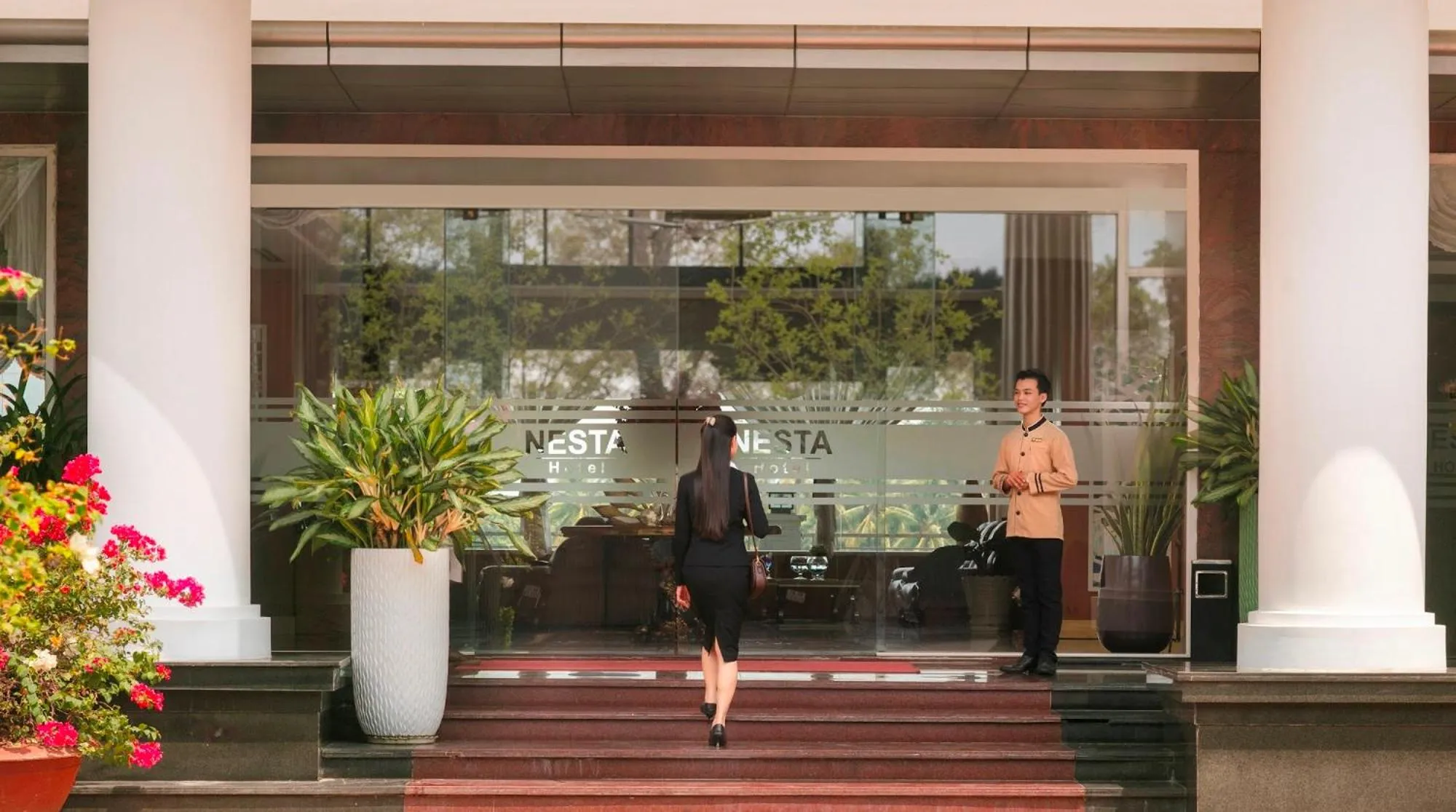 Lobby or reception in Nesta Hotel Can Tho