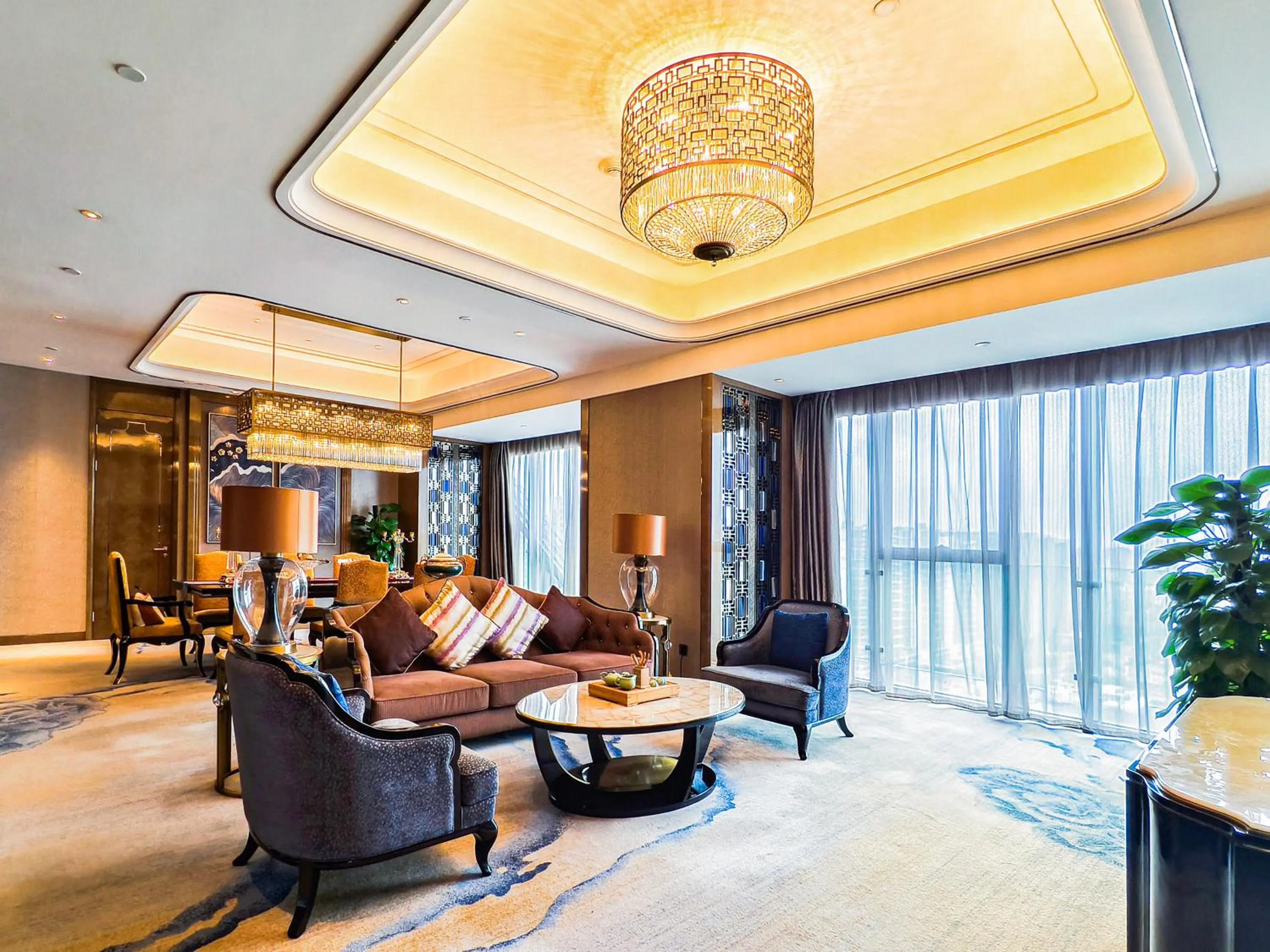 Living room in Wanda Vista Kunming