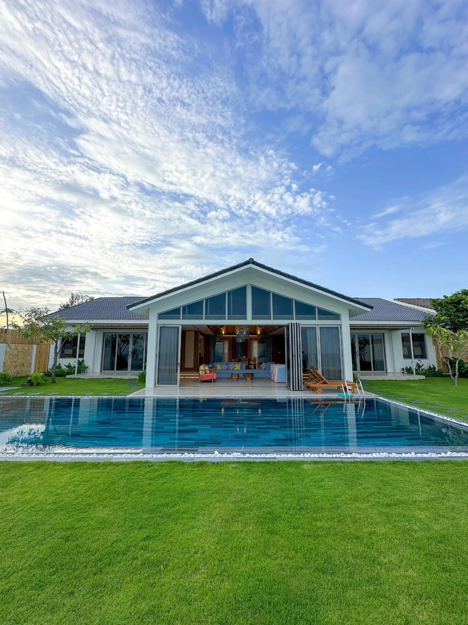 Pool view in Fleur de Lys Resort & Spa Long Hai