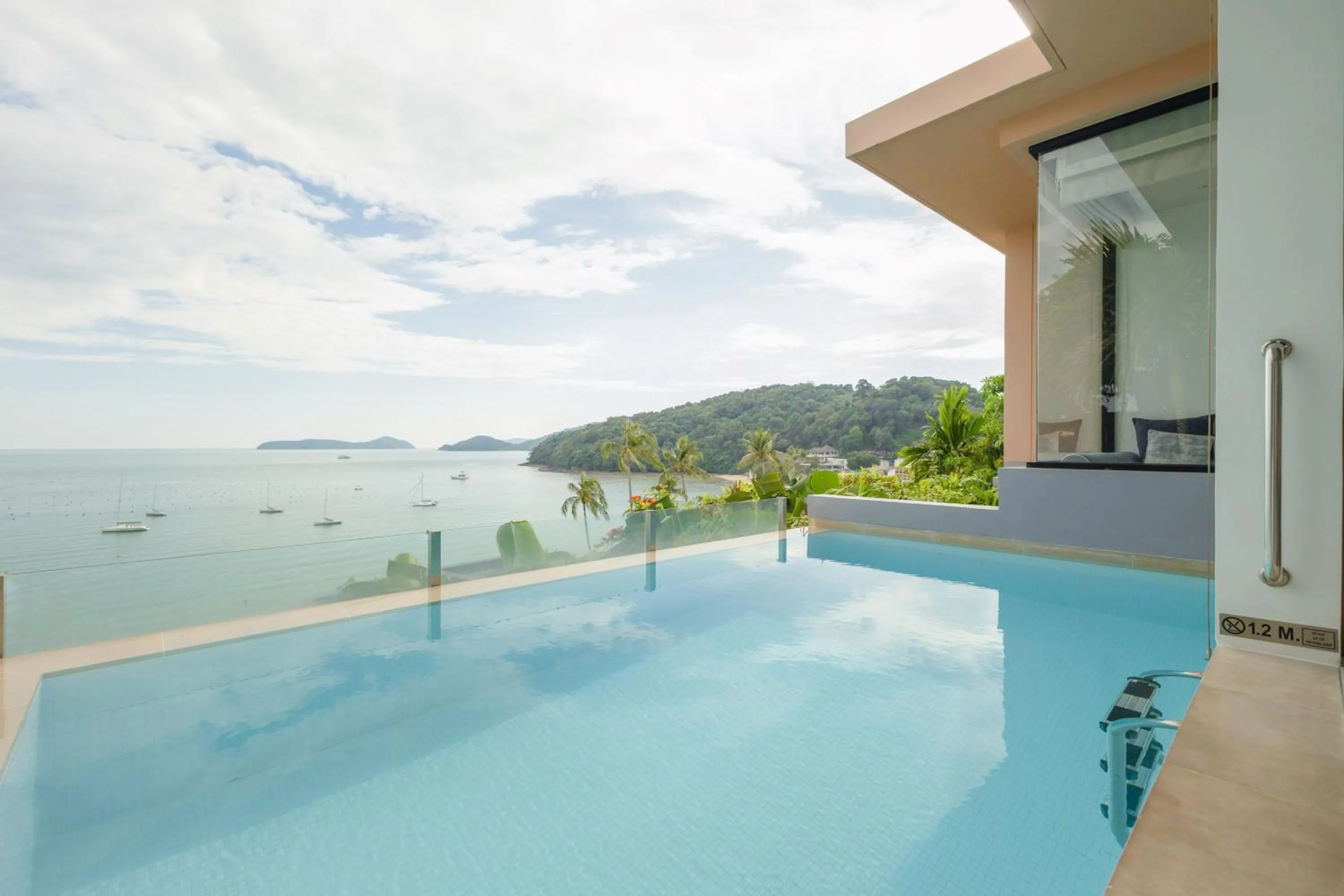 Pool view in Bandara Pool Villas, Phuket