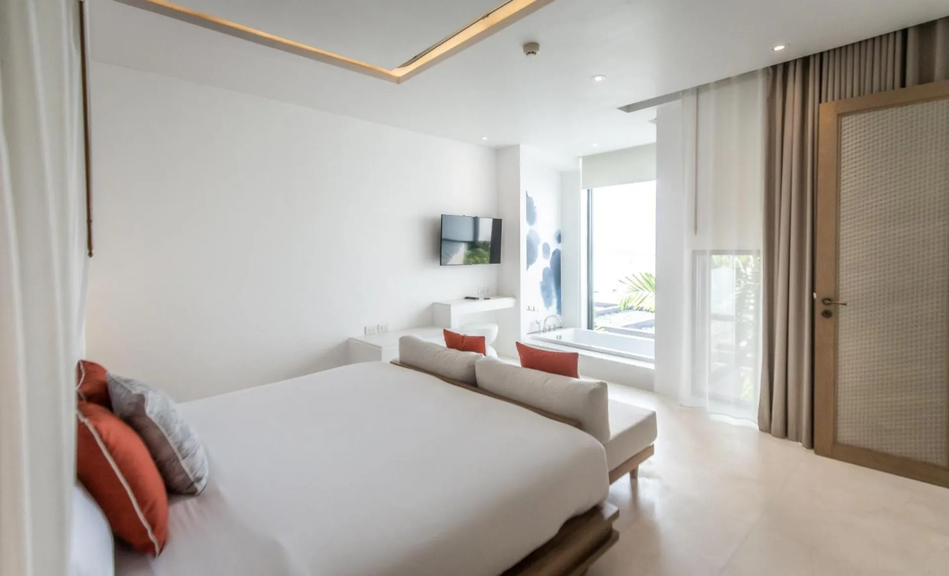 Bedroom, Bed in Bandara Pool Villas, Phuket