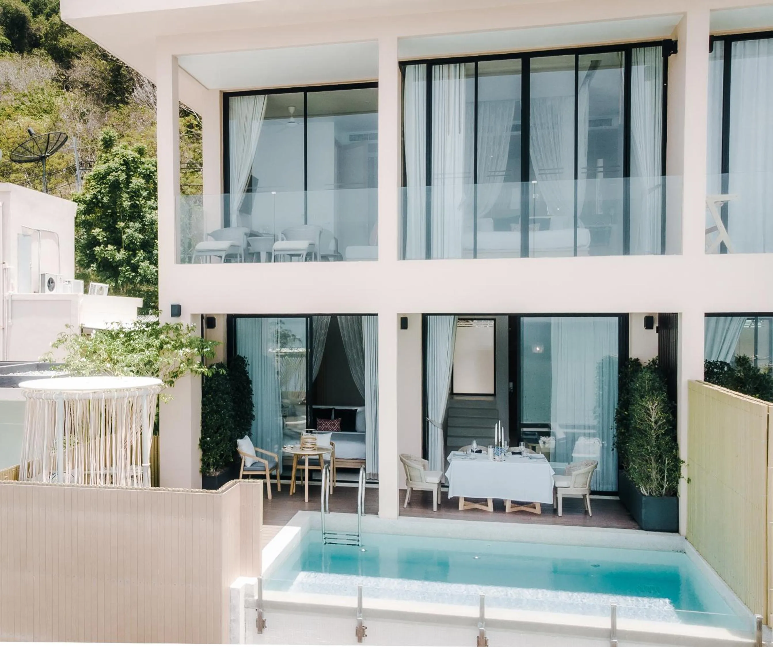 Property building in Bandara Pool Villas, Phuket