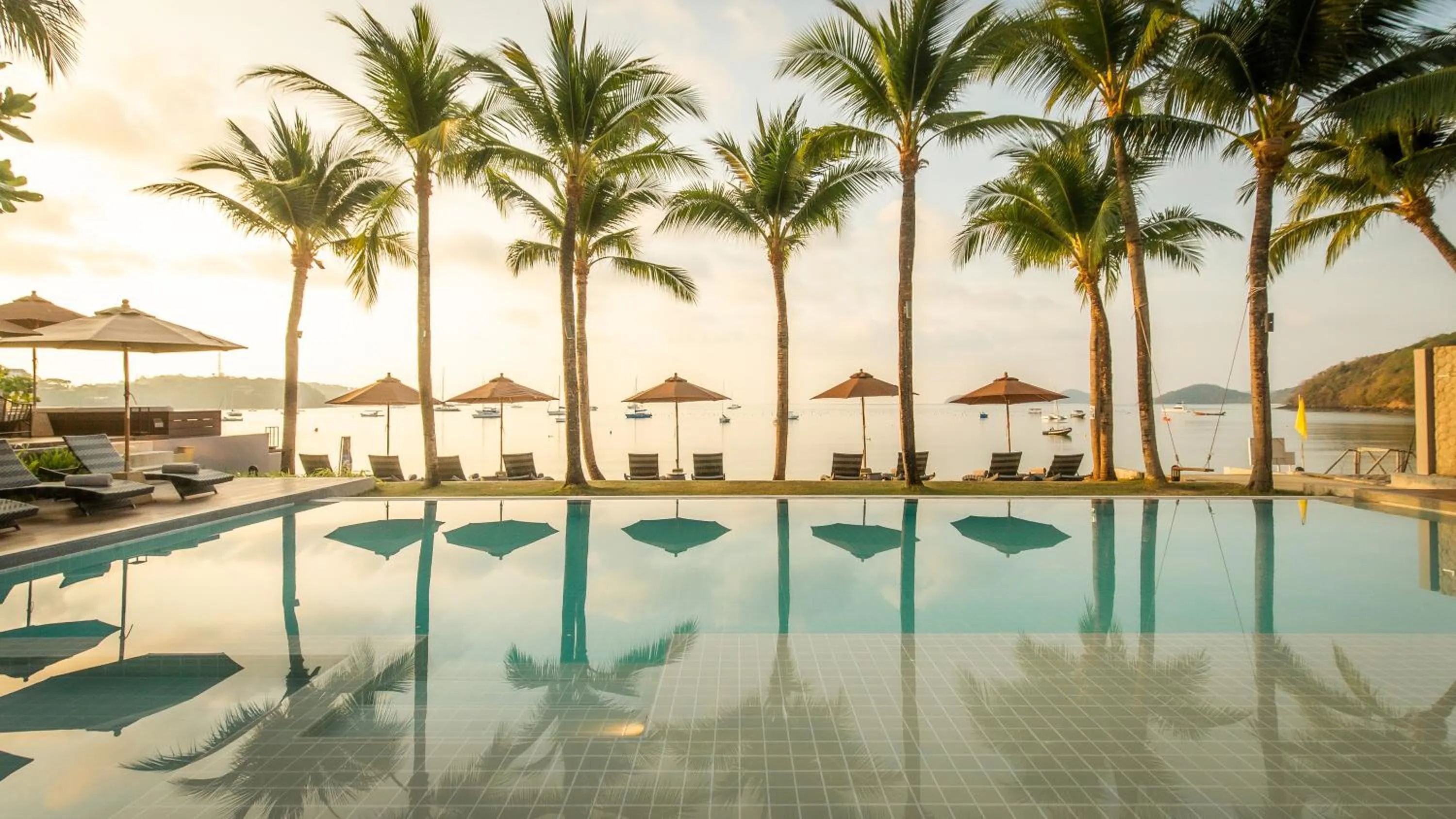 Pool view in Bandara Pool Villas, Phuket