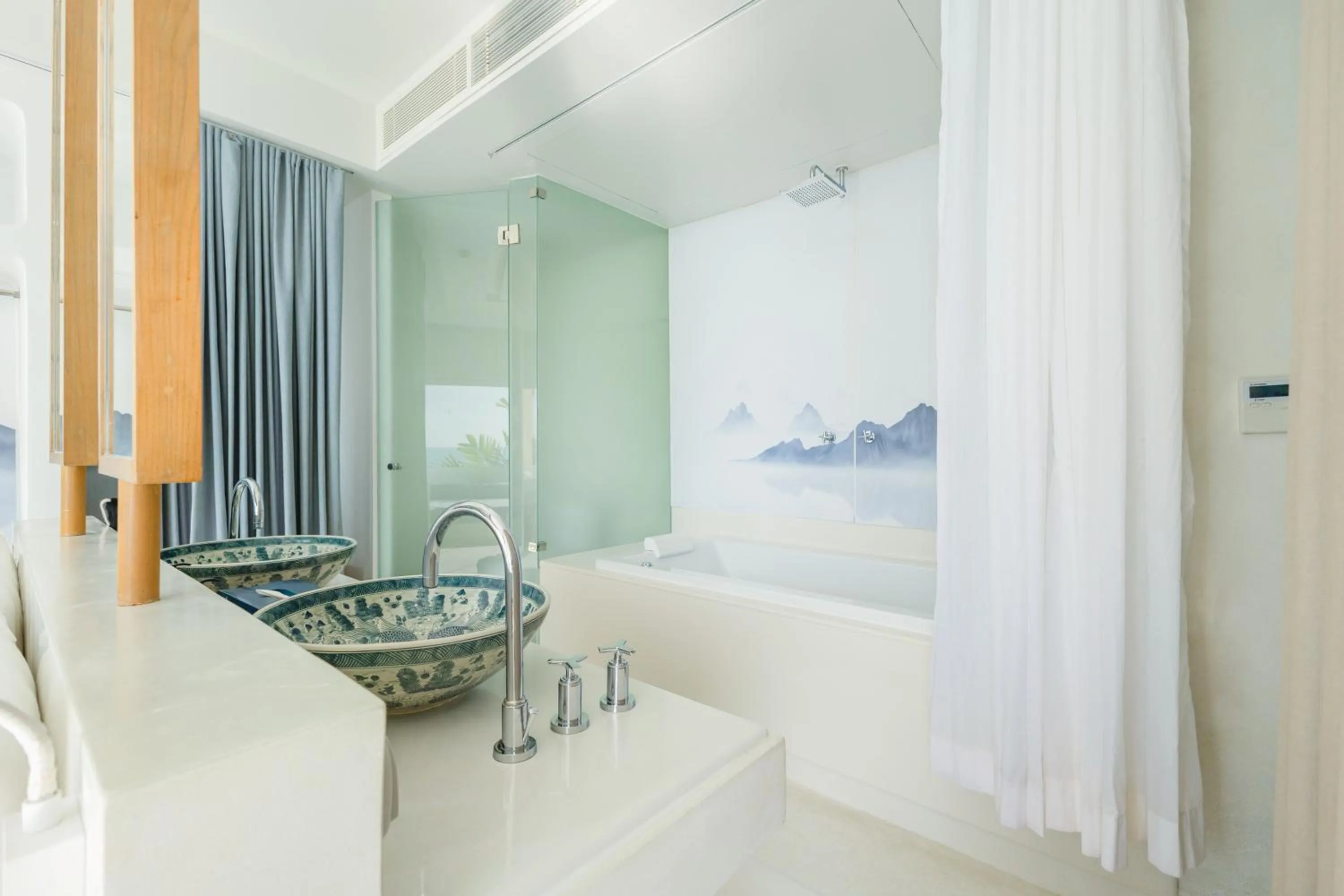 Bathroom in Bandara Pool Villas, Phuket