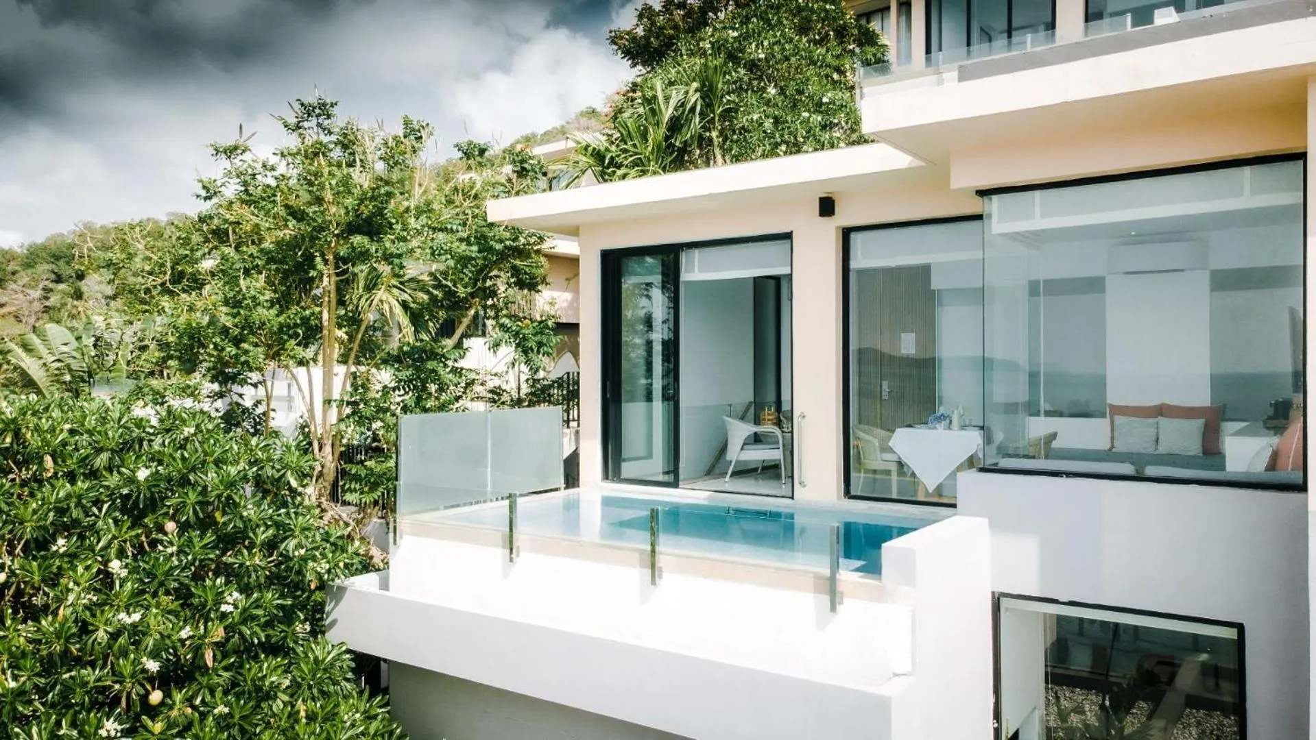 Property building in Bandara Pool Villas, Phuket