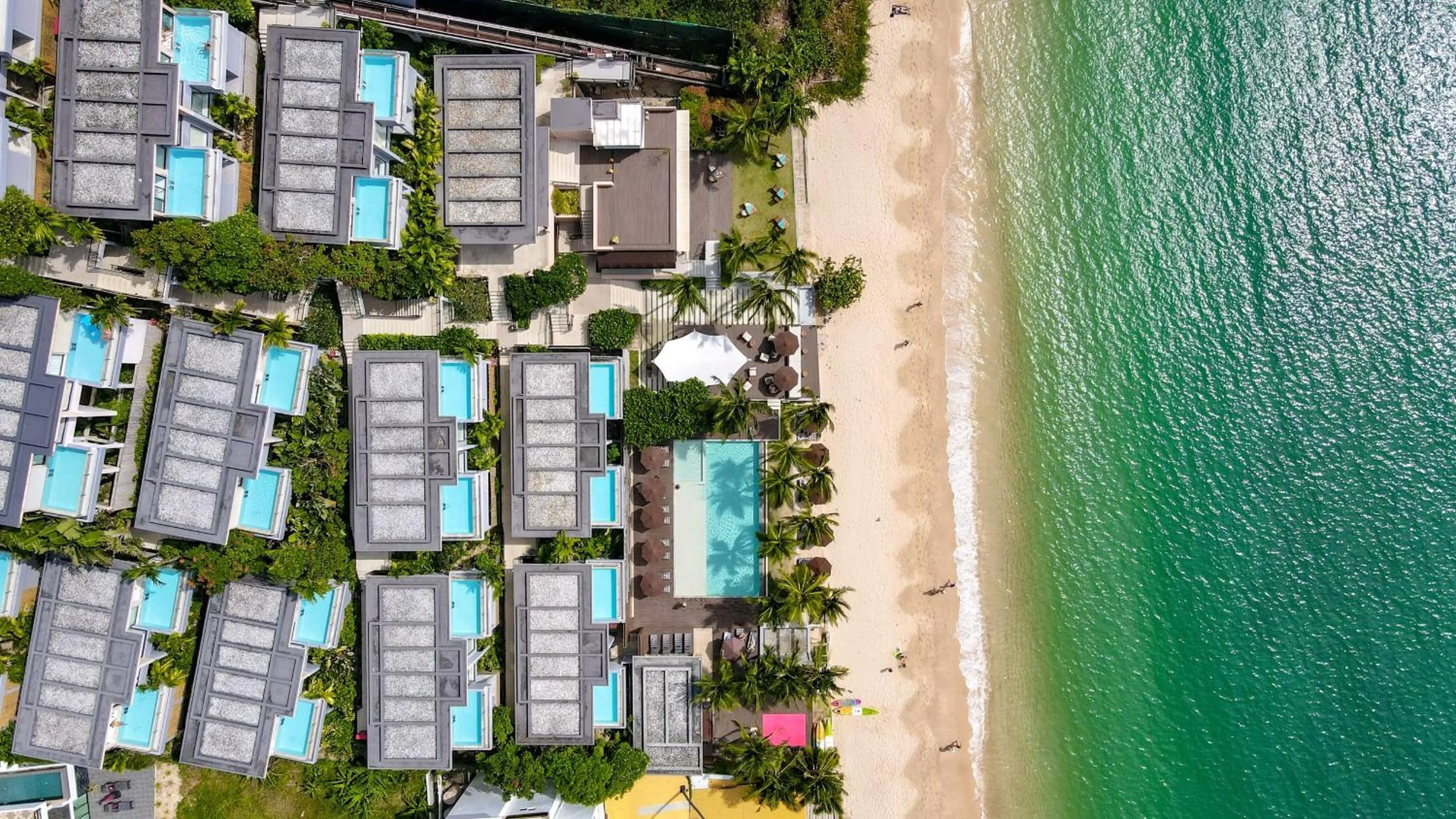 Bird's eye view in Bandara Pool Villas, Phuket