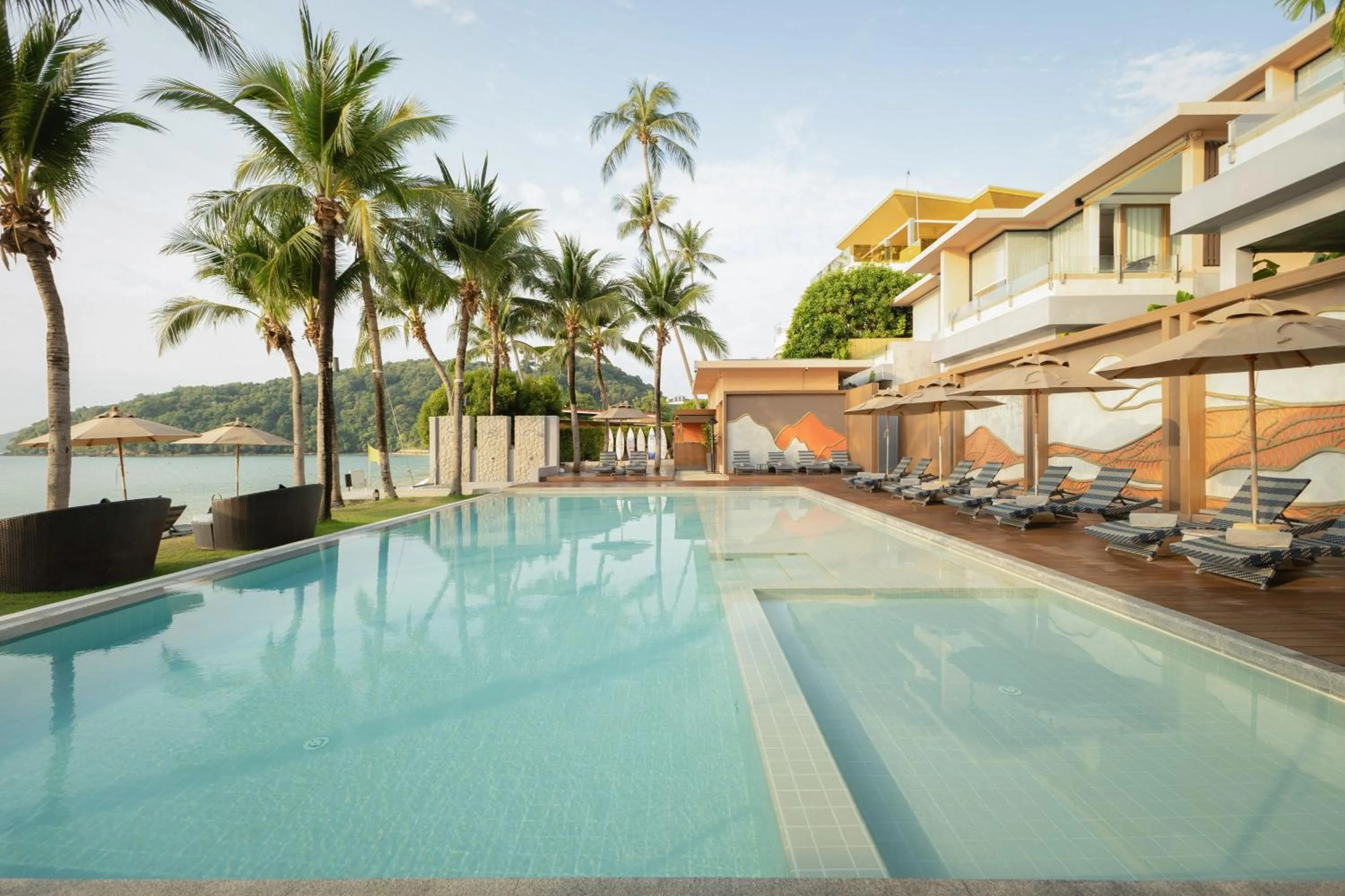 Swimming pool in Bandara Pool Villas, Phuket