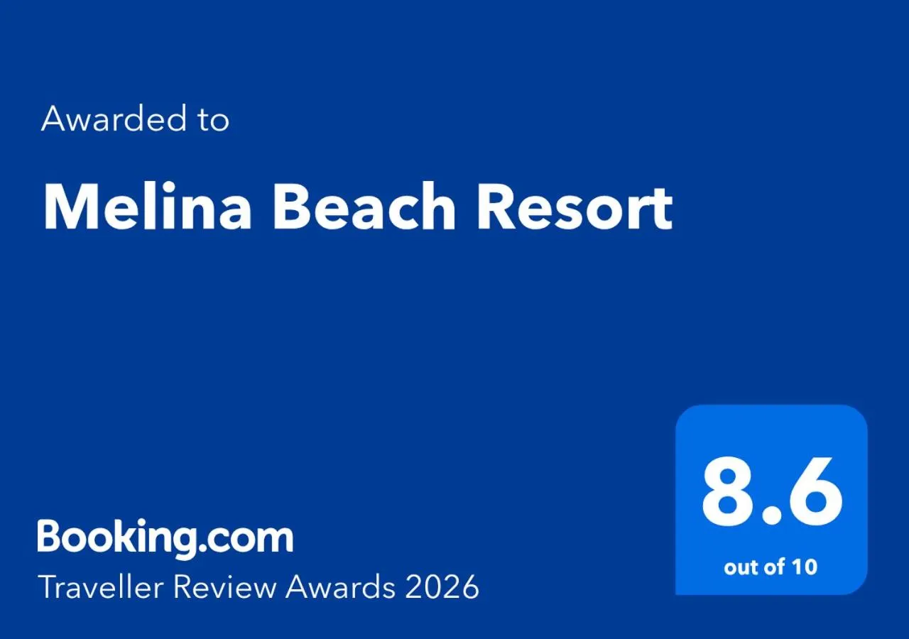 Certificate/Award in Melina Beach Resort