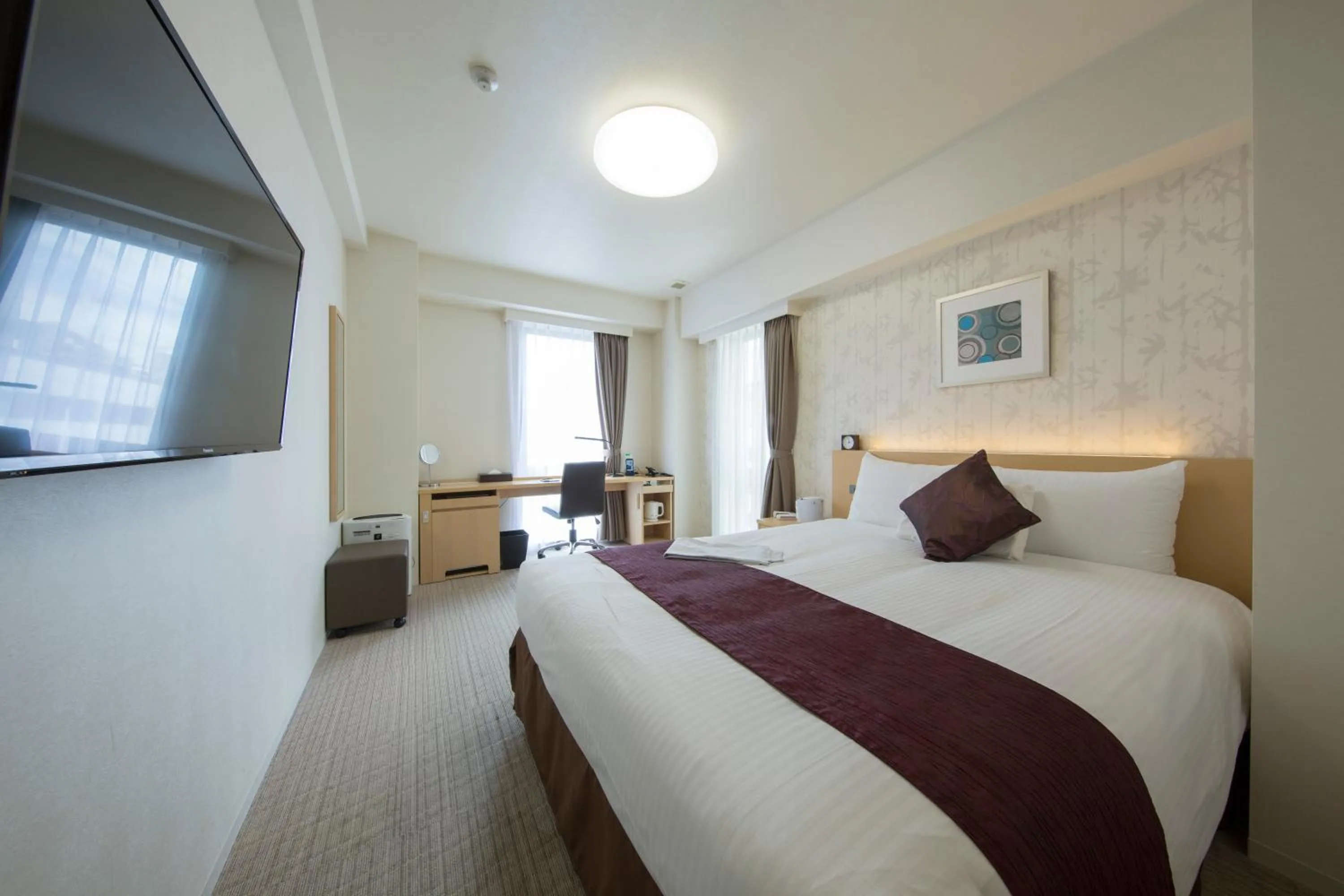 Bed in Shizutetsu Hotel Prezio Shizuoka Ekinan