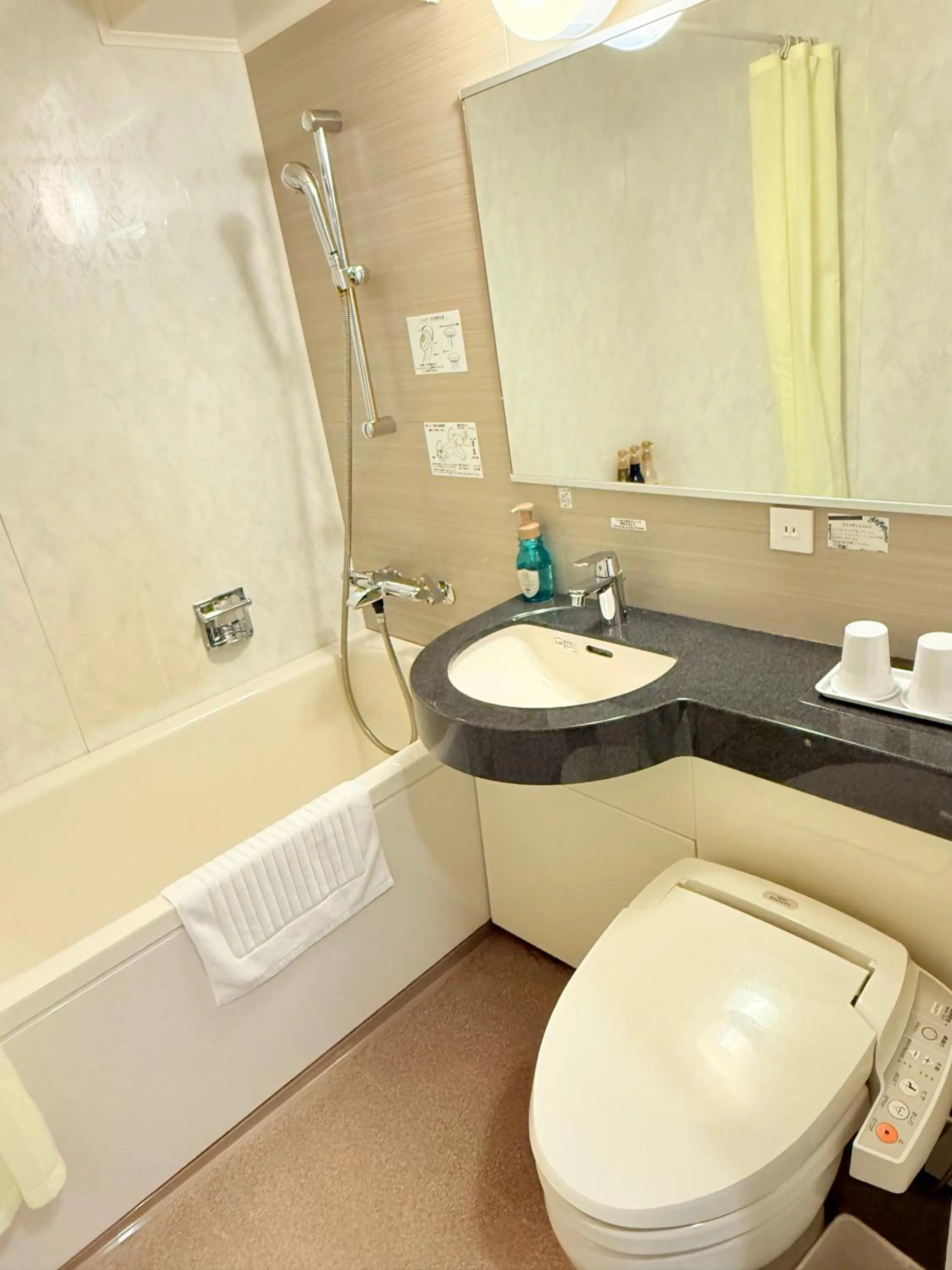 Toilet in Shizutetsu Hotel Prezio Shizuoka Ekinan