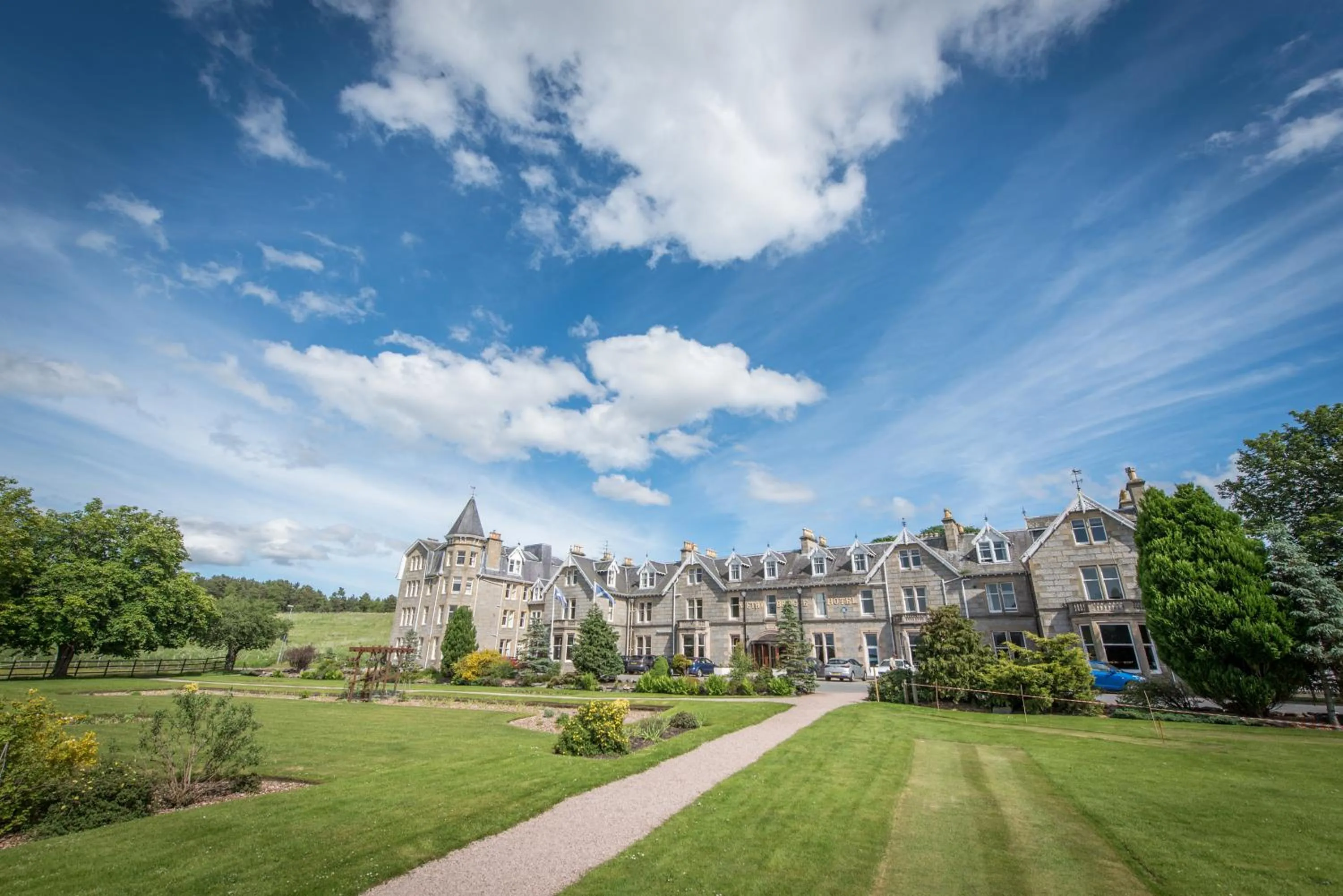 Property building in Nethybridge Hotel