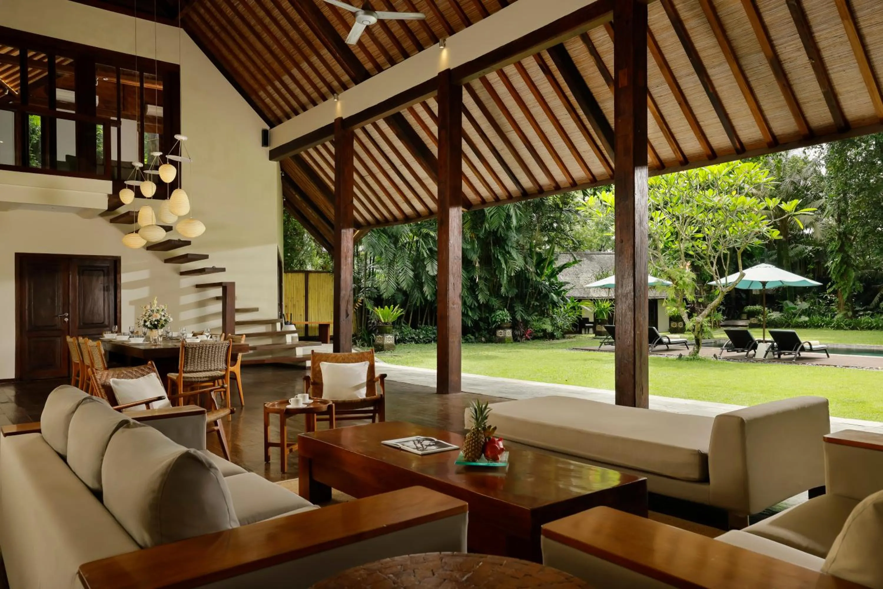Living room in Villa Tirtadari by Nakula