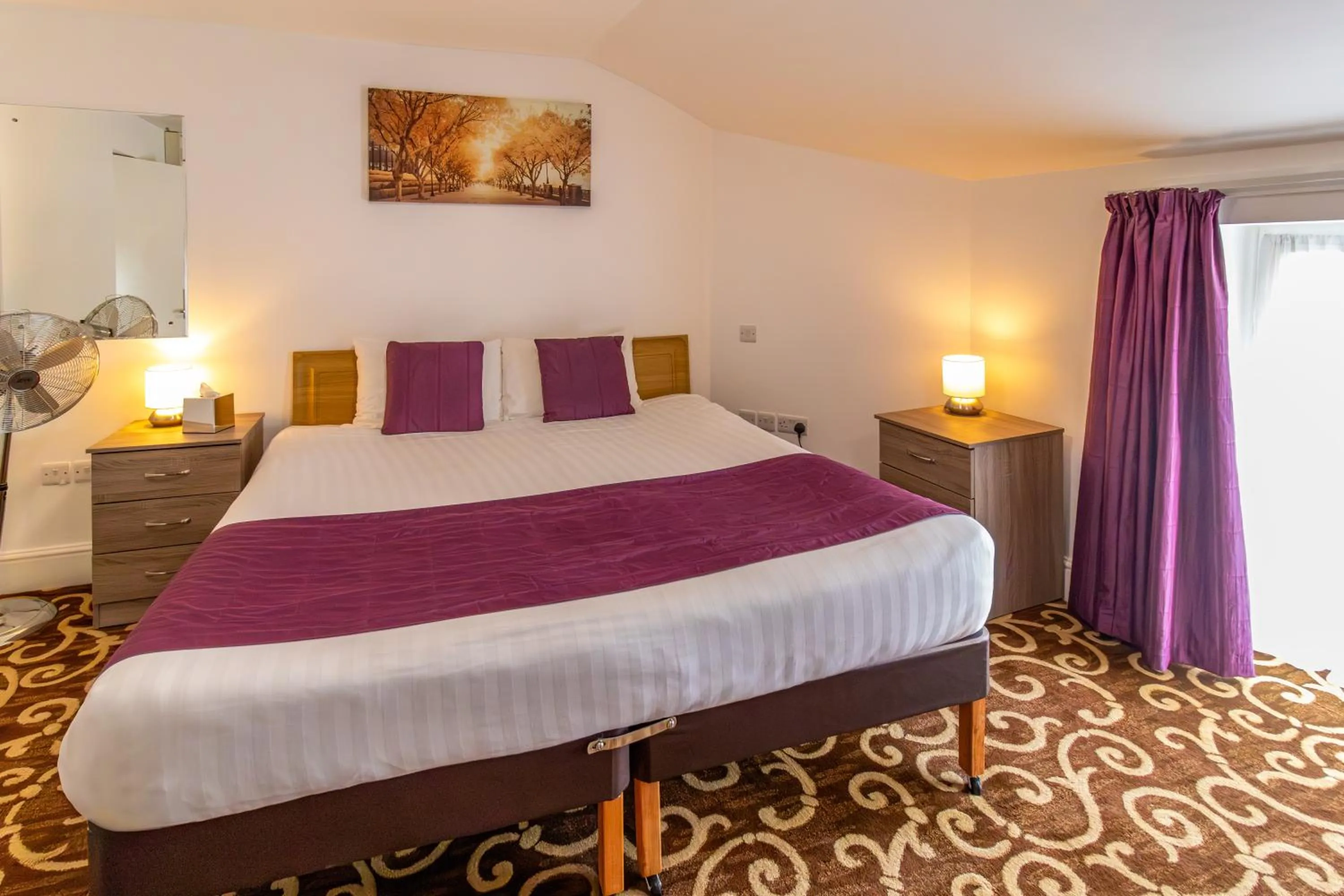 Bed in The Palace Hotel Buxton & Spa