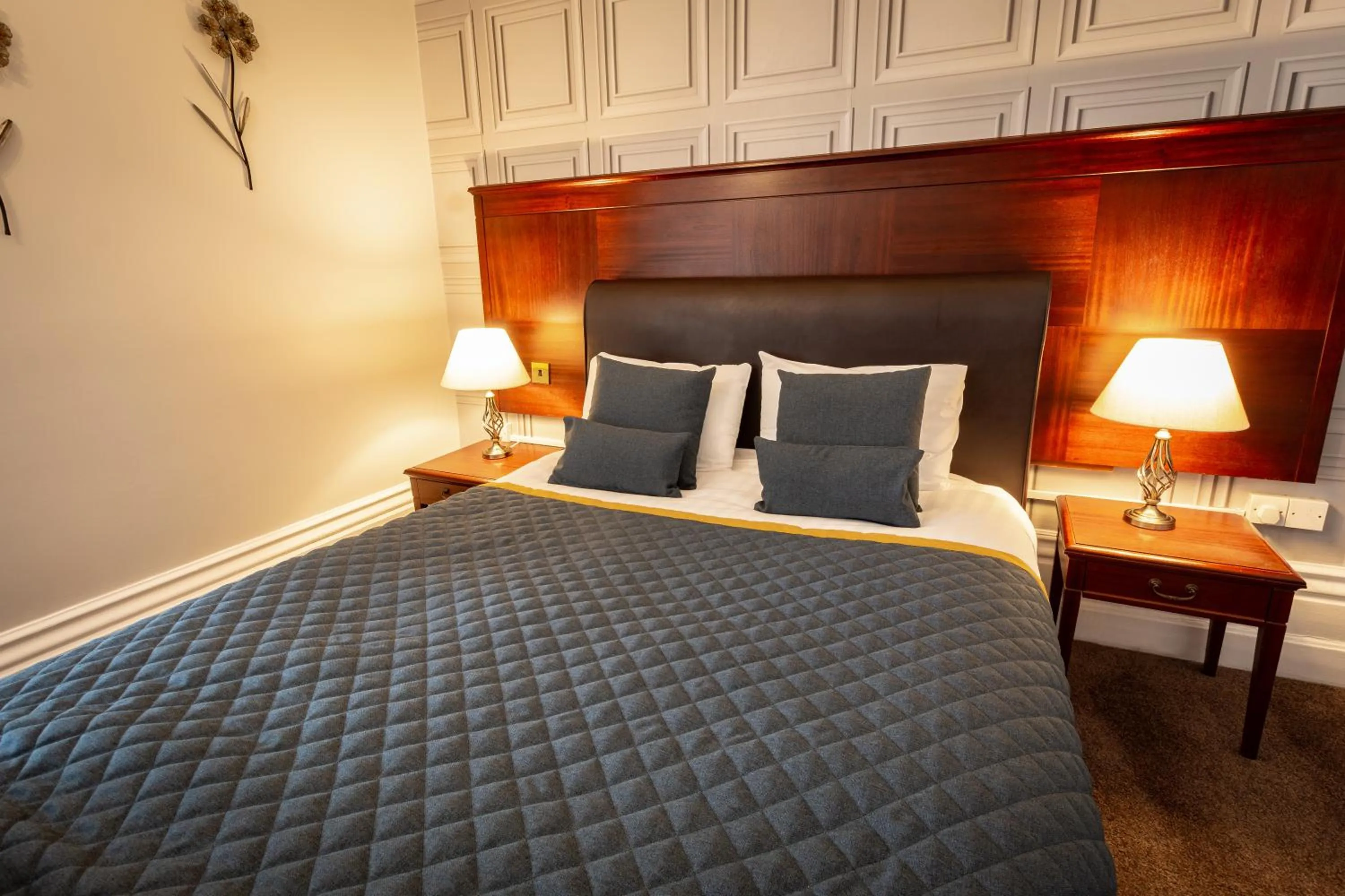 Bed in The Palace Hotel Buxton & Spa