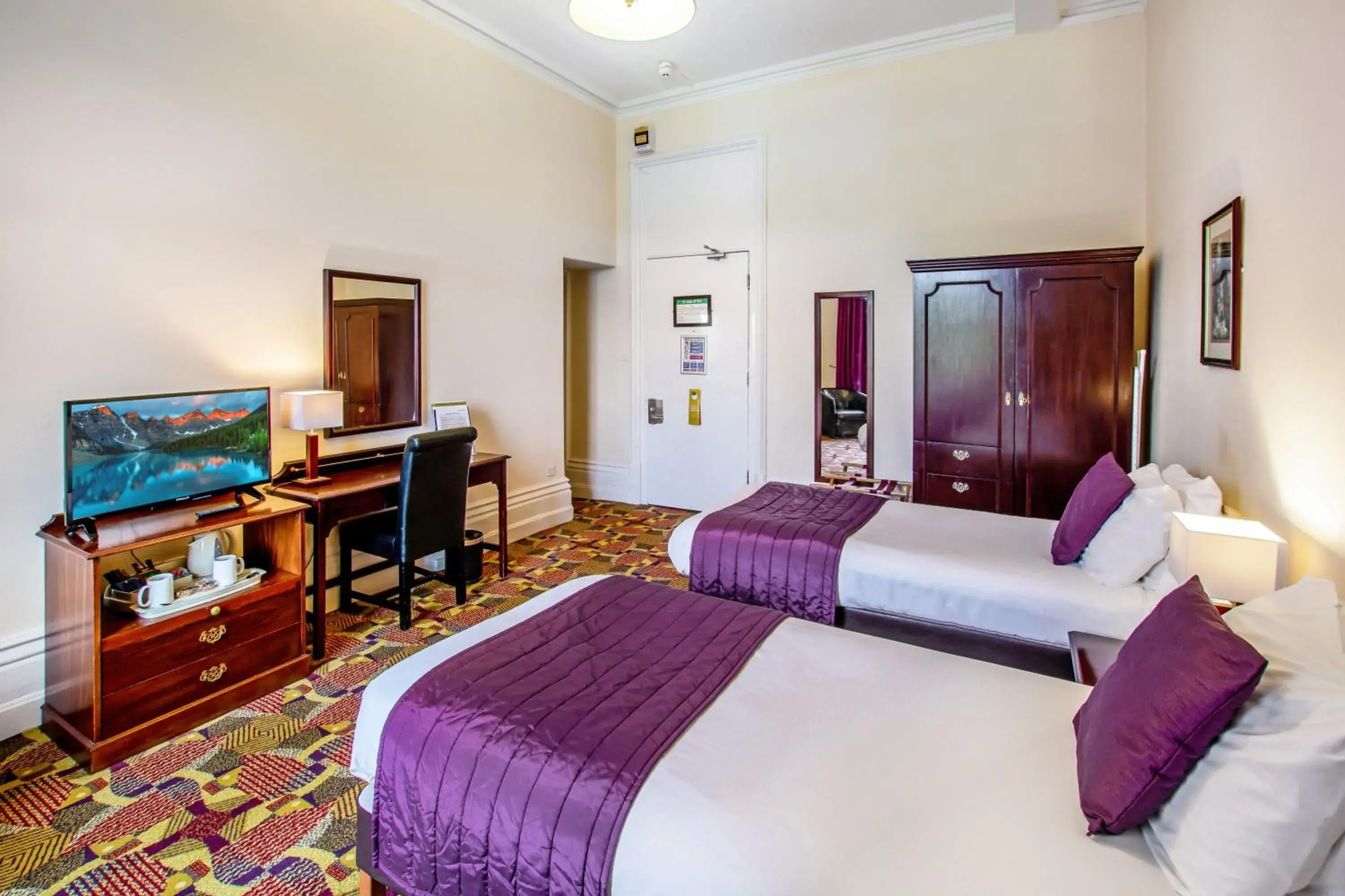 Executive Twin Room in The Palace Hotel Buxton & Spa Executive Twin Room in The Palace Hotel Buxton & Spa