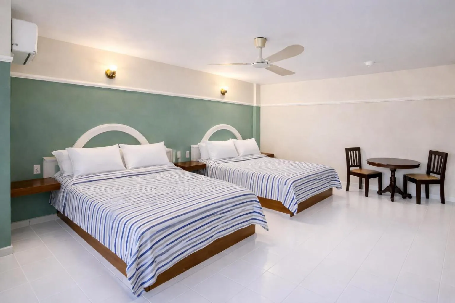 Photo of the whole room, Bed in Blue Pacific Suites