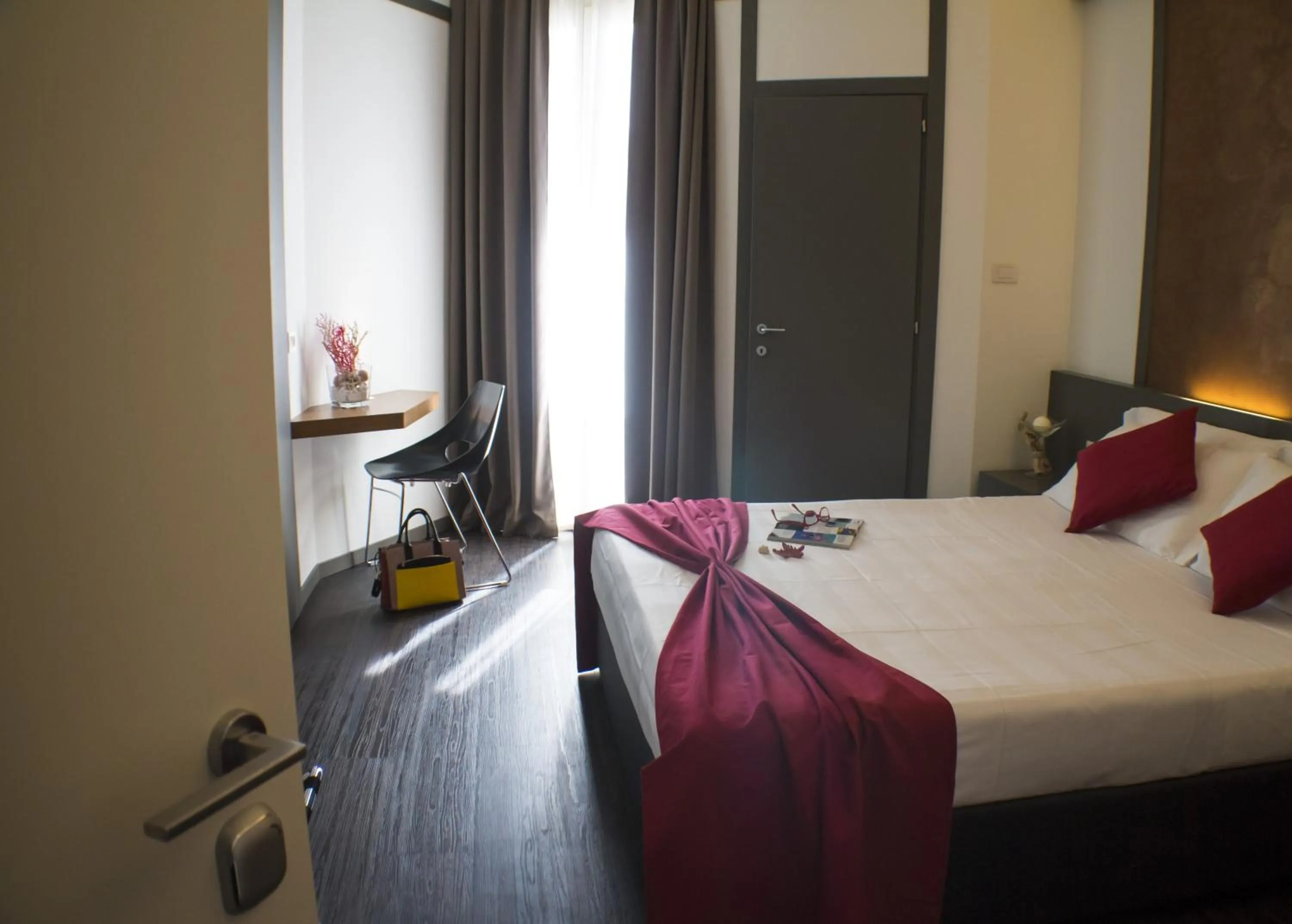 Bed in Acapulco Hotel