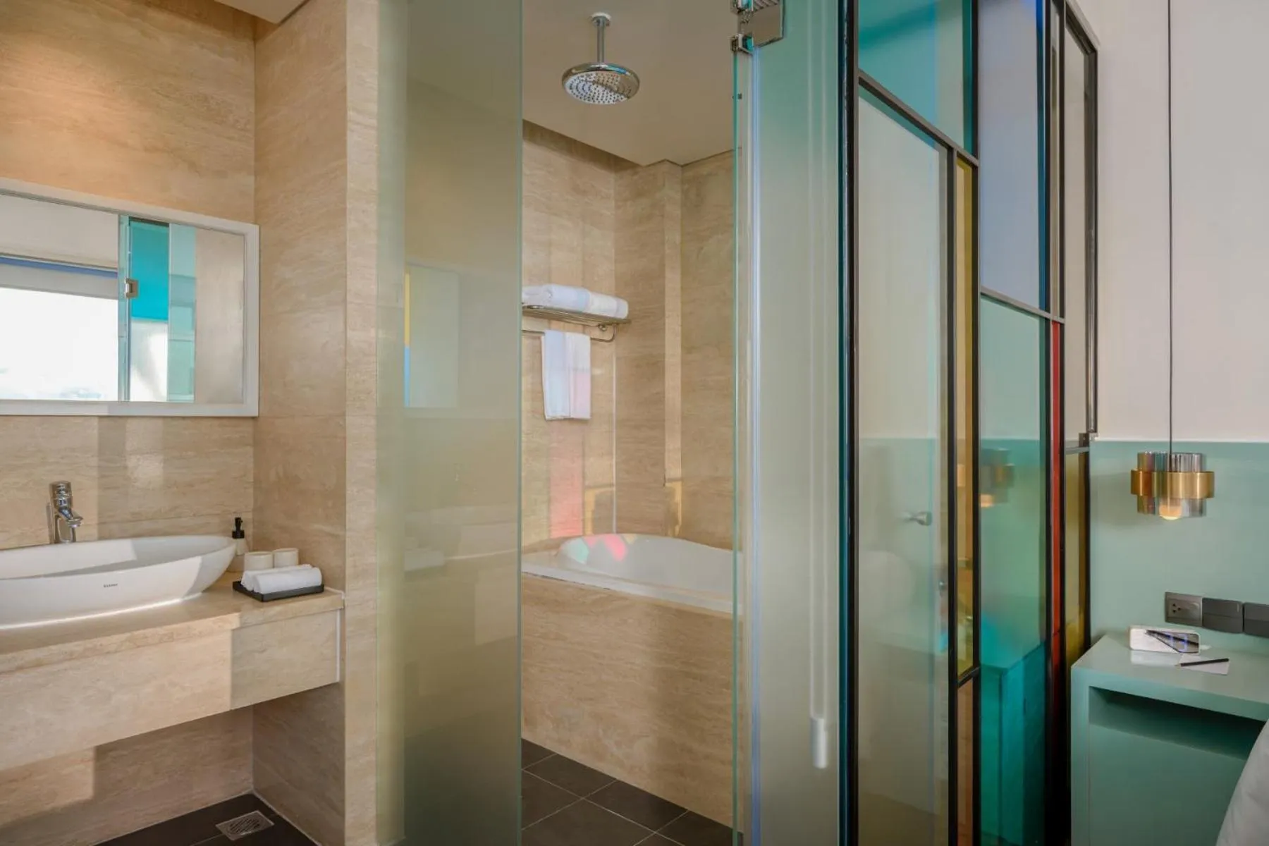 Bathroom in M Village Hotel Tao Đàn Park