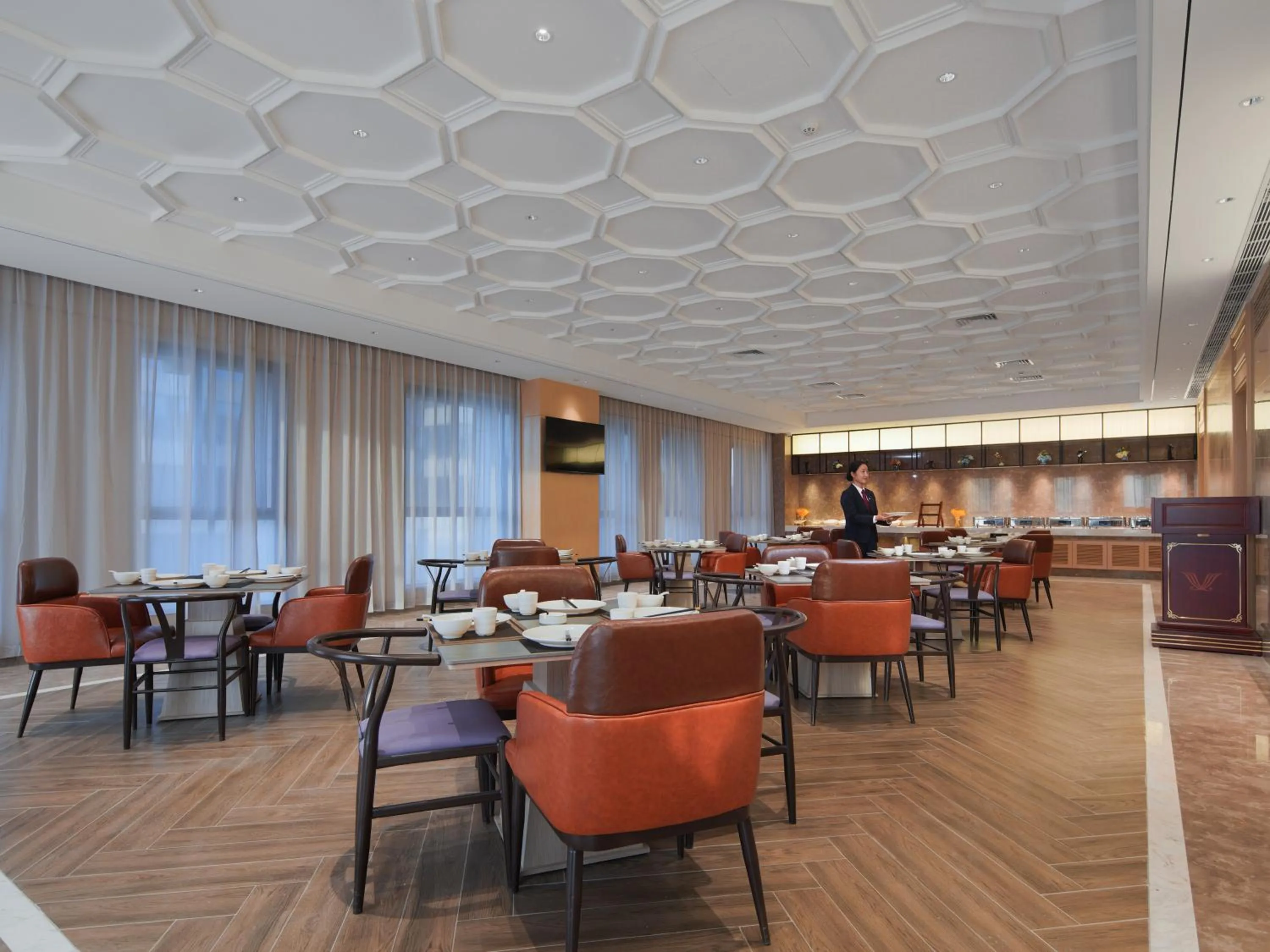 Restaurant/places to eat in Vienna International Hotel Xi'an Fengdong Football Center Branch