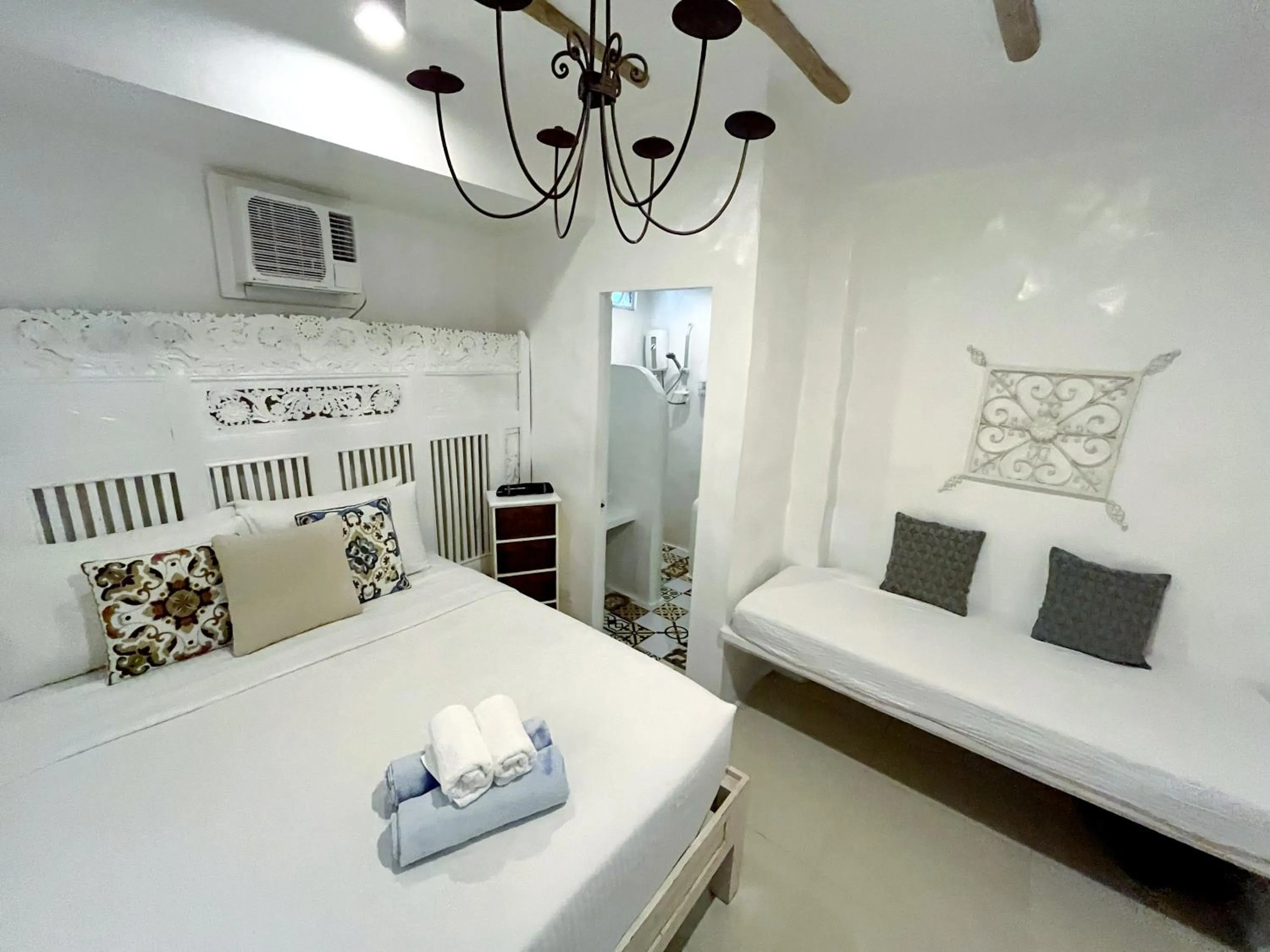 Bed in Lugar Bonito Hotel