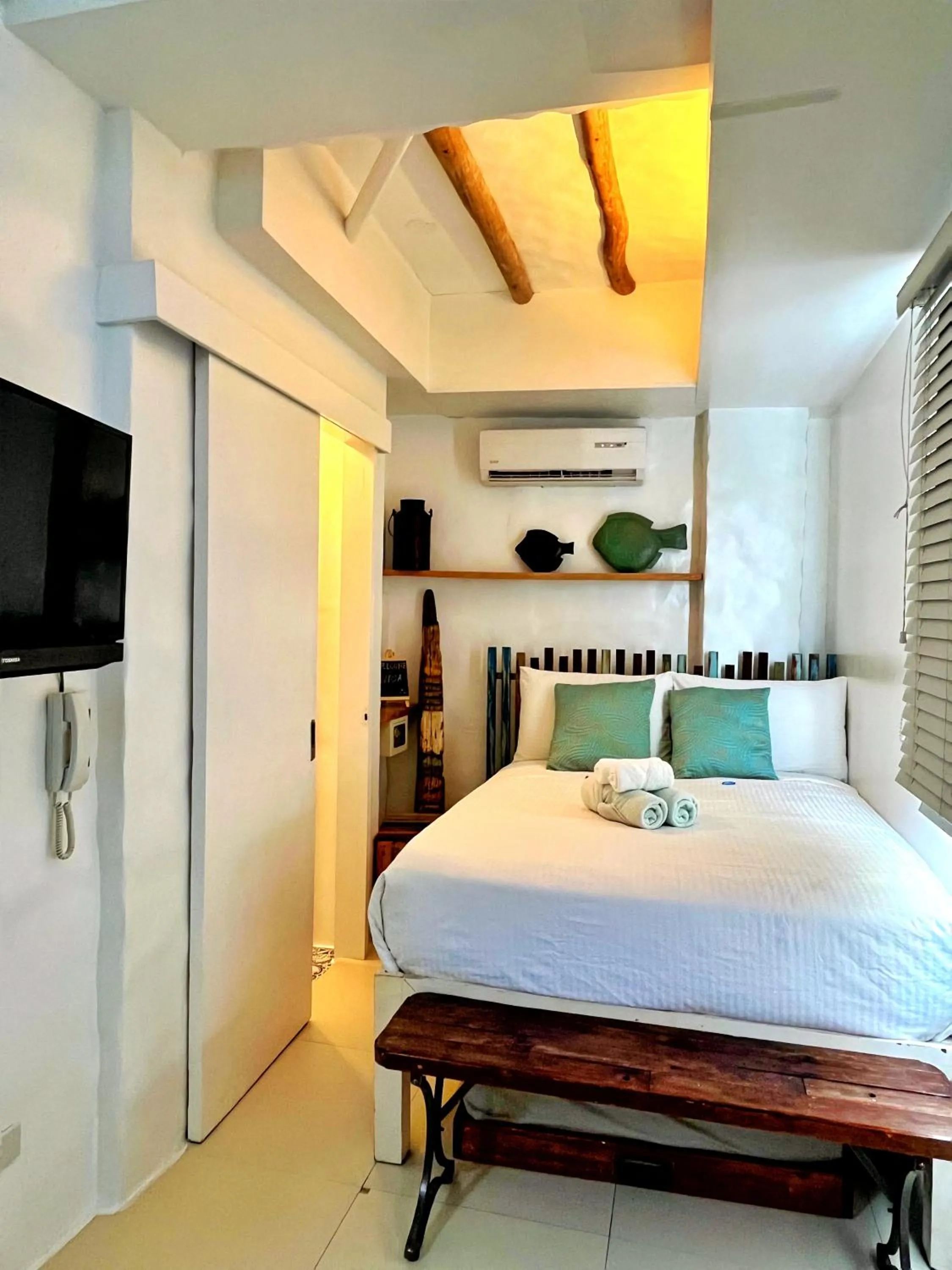 Bed in Lugar Bonito Hotel