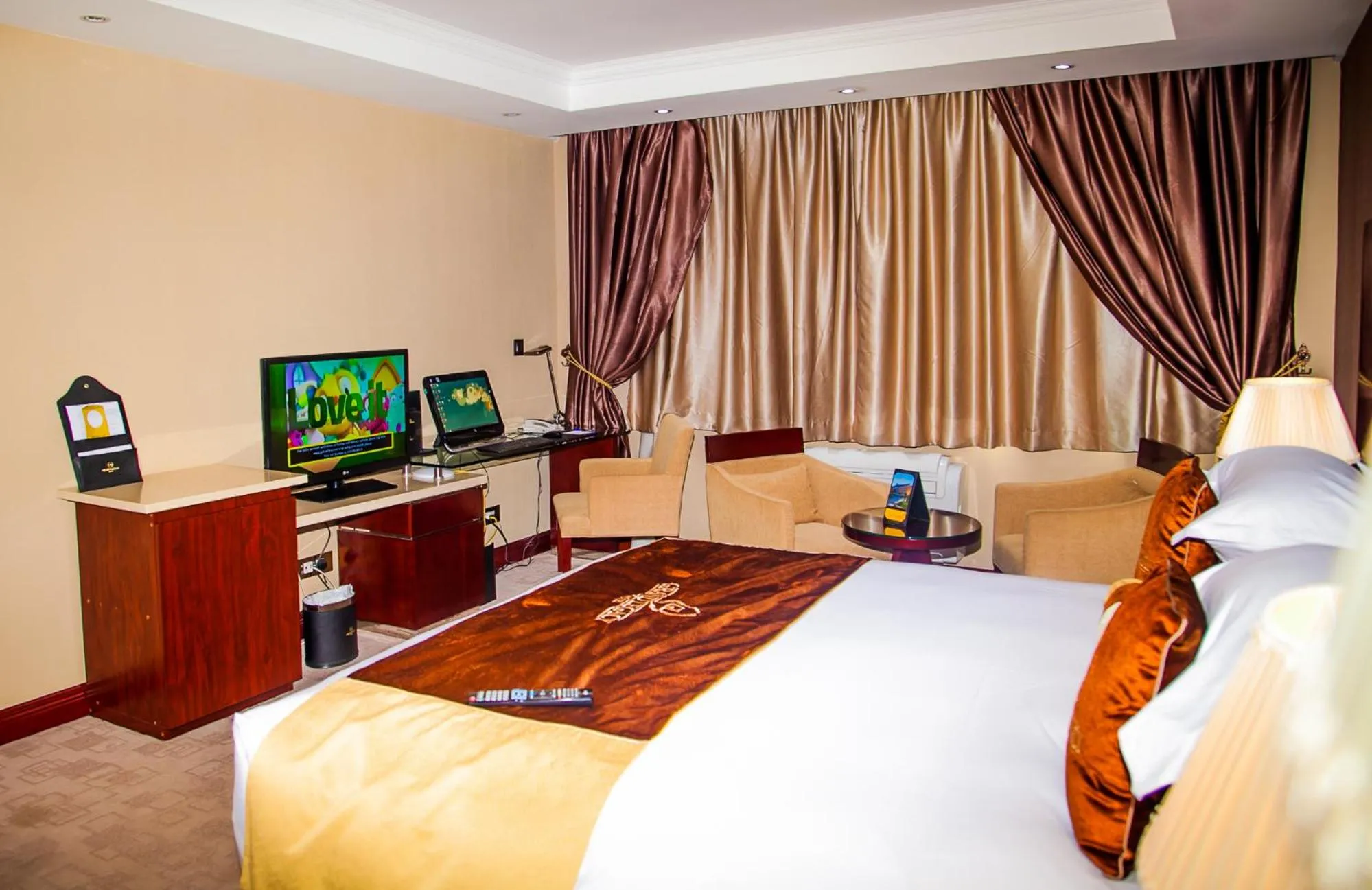 Photo of the whole room, Bed in Grand Legacy Hotel