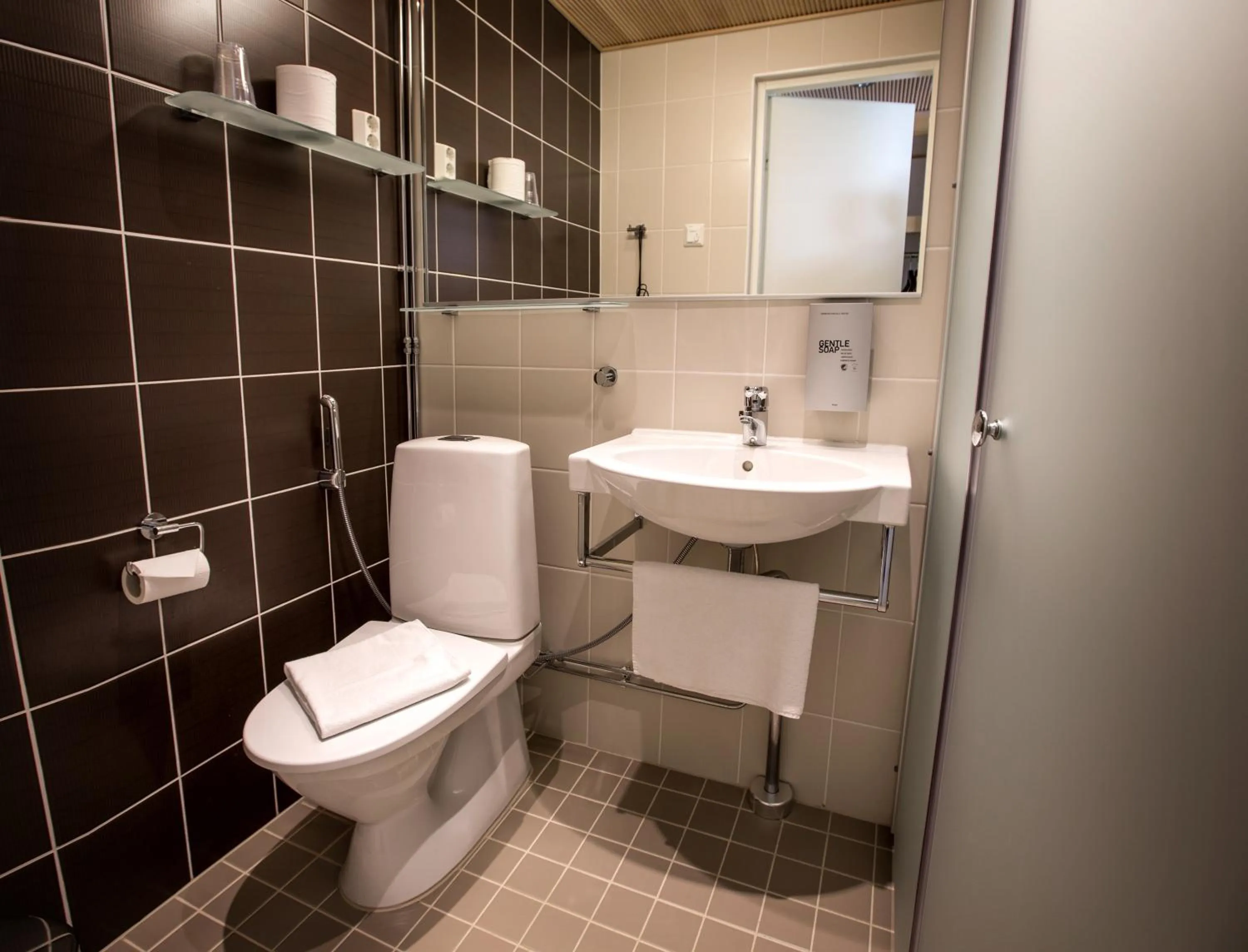 Toilet in Hotelli Gustavelund