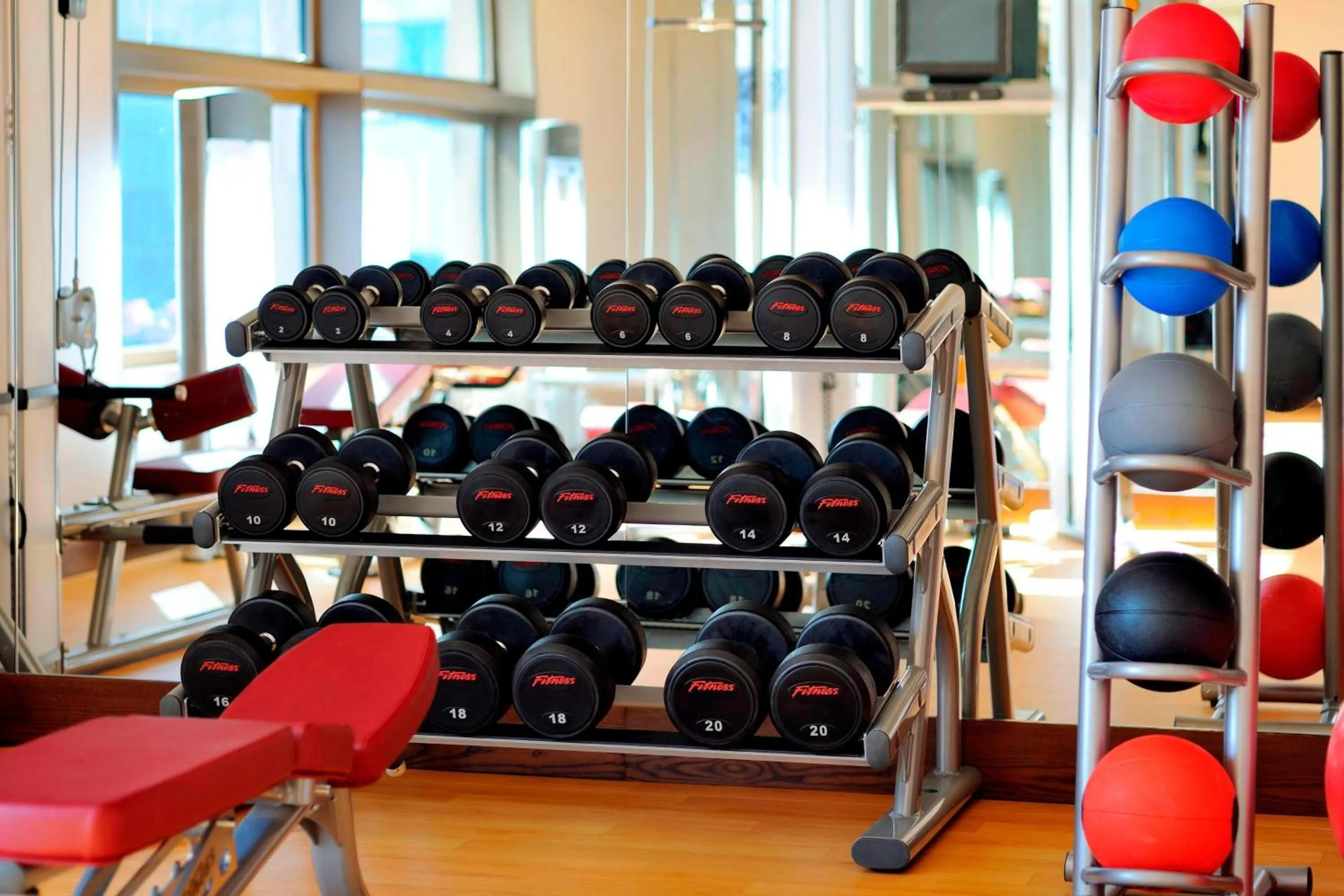 Fitness centre/facilities in Courtyard by Marriott World Trade Center, Abu Dhabi