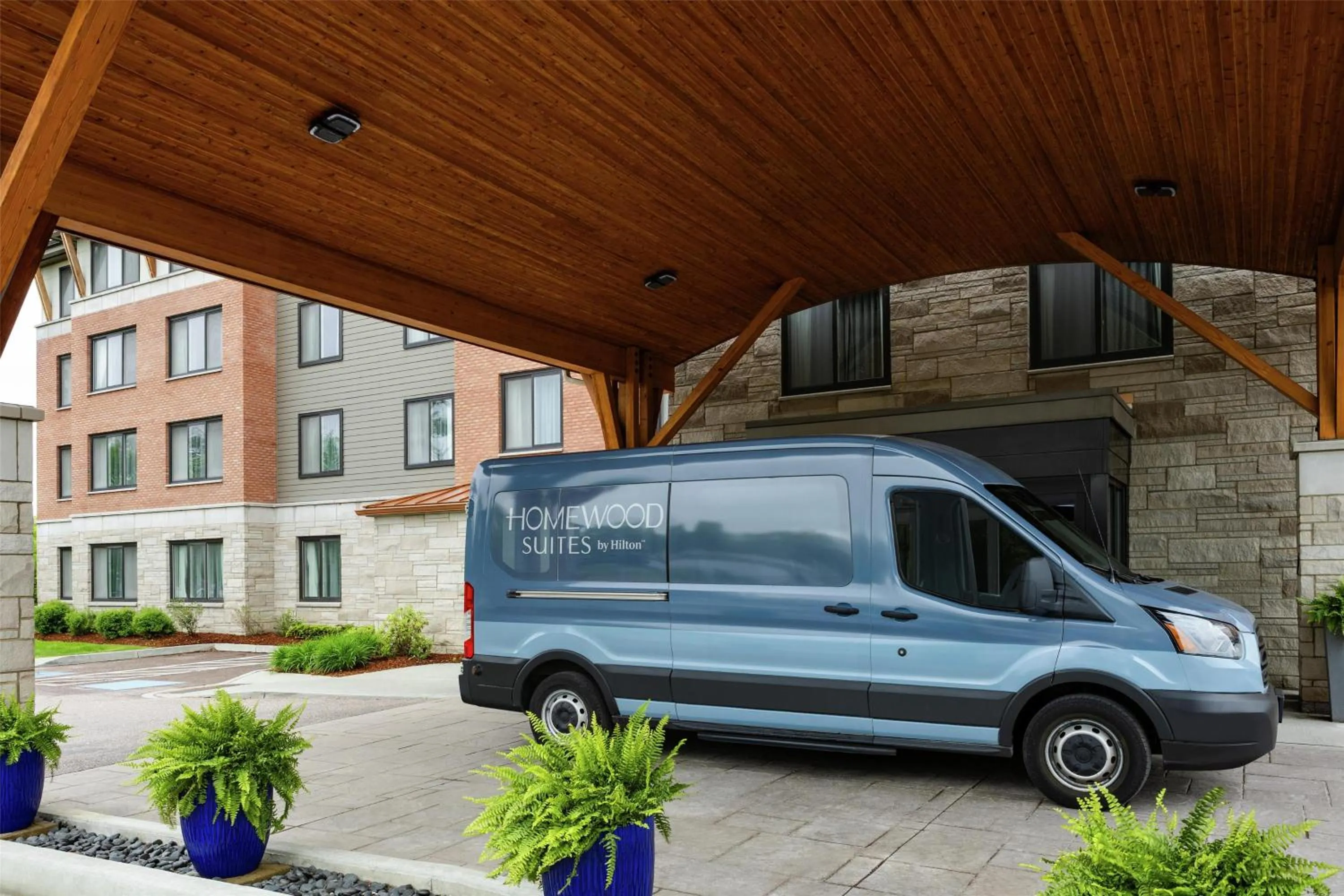 Property building in Homewood Suites by Hilton Burlington