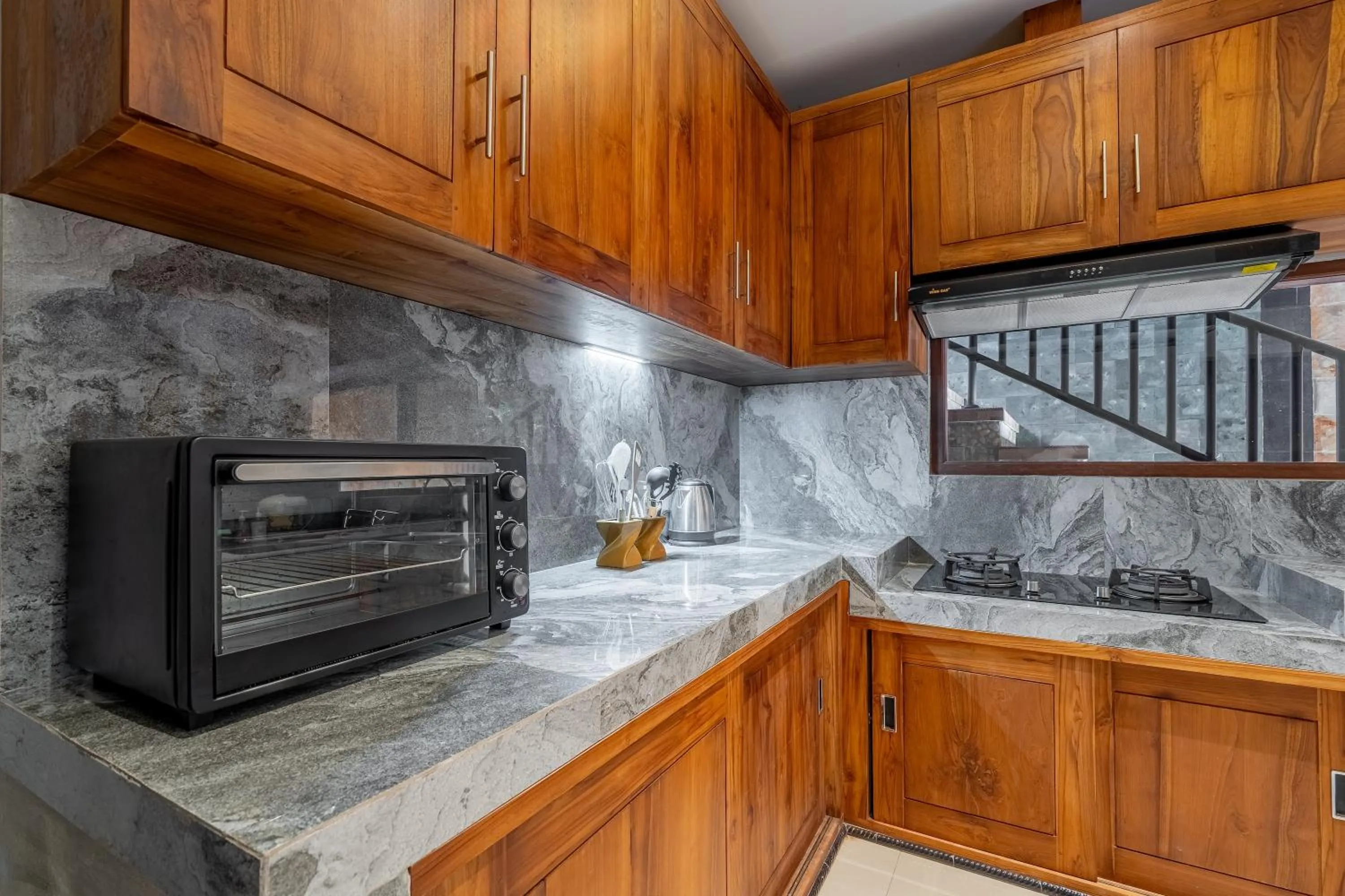 kitchen in Maru Fortuna Villa by Moria