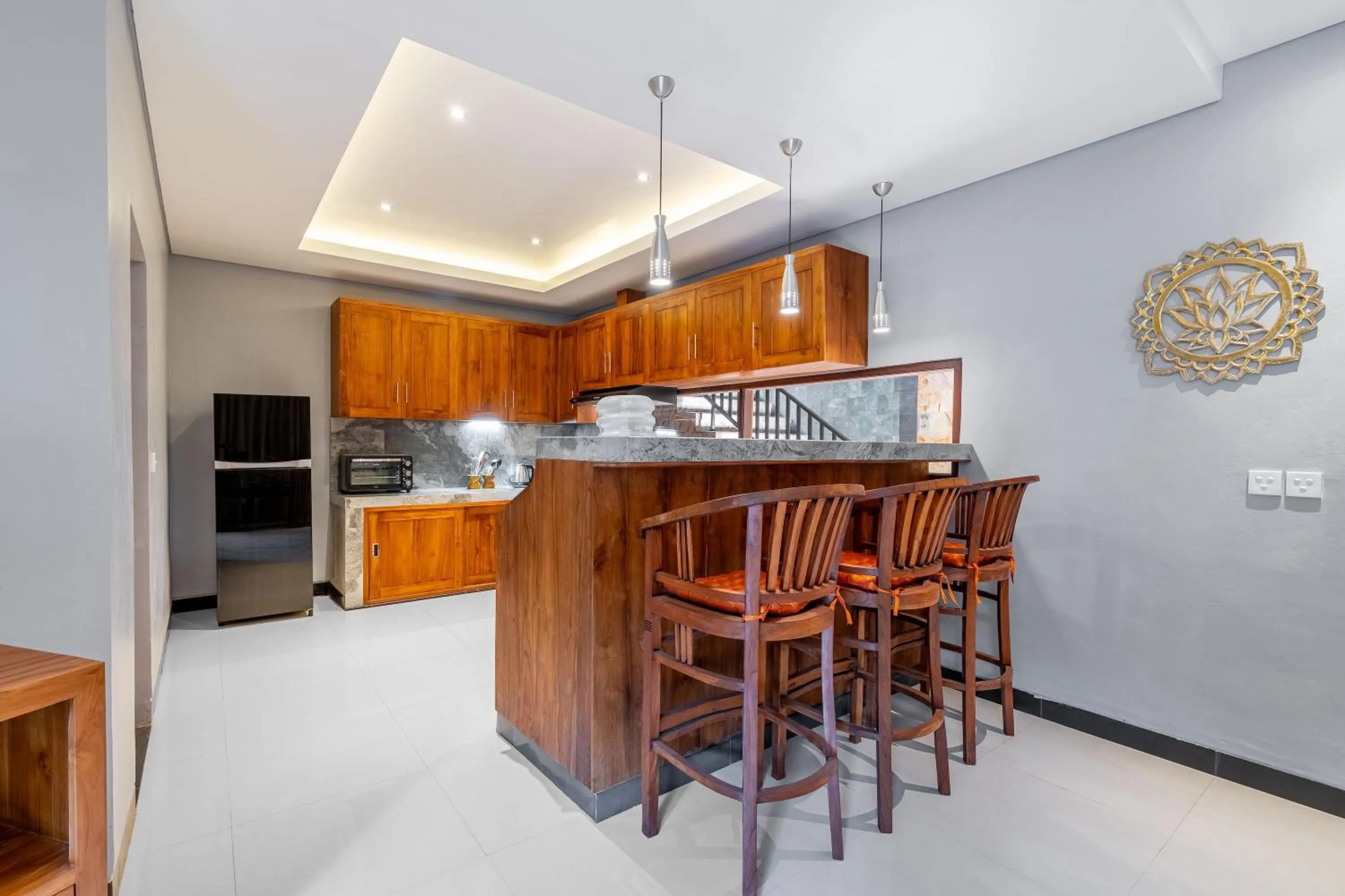 kitchen in Maru Fortuna Villa by Moria