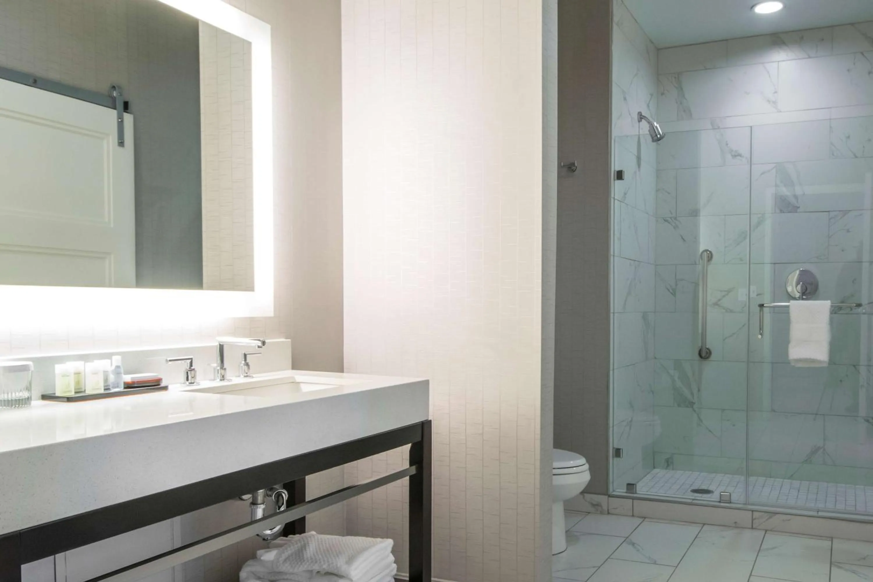 Bathroom in Embassy Suites Louisville Downtown