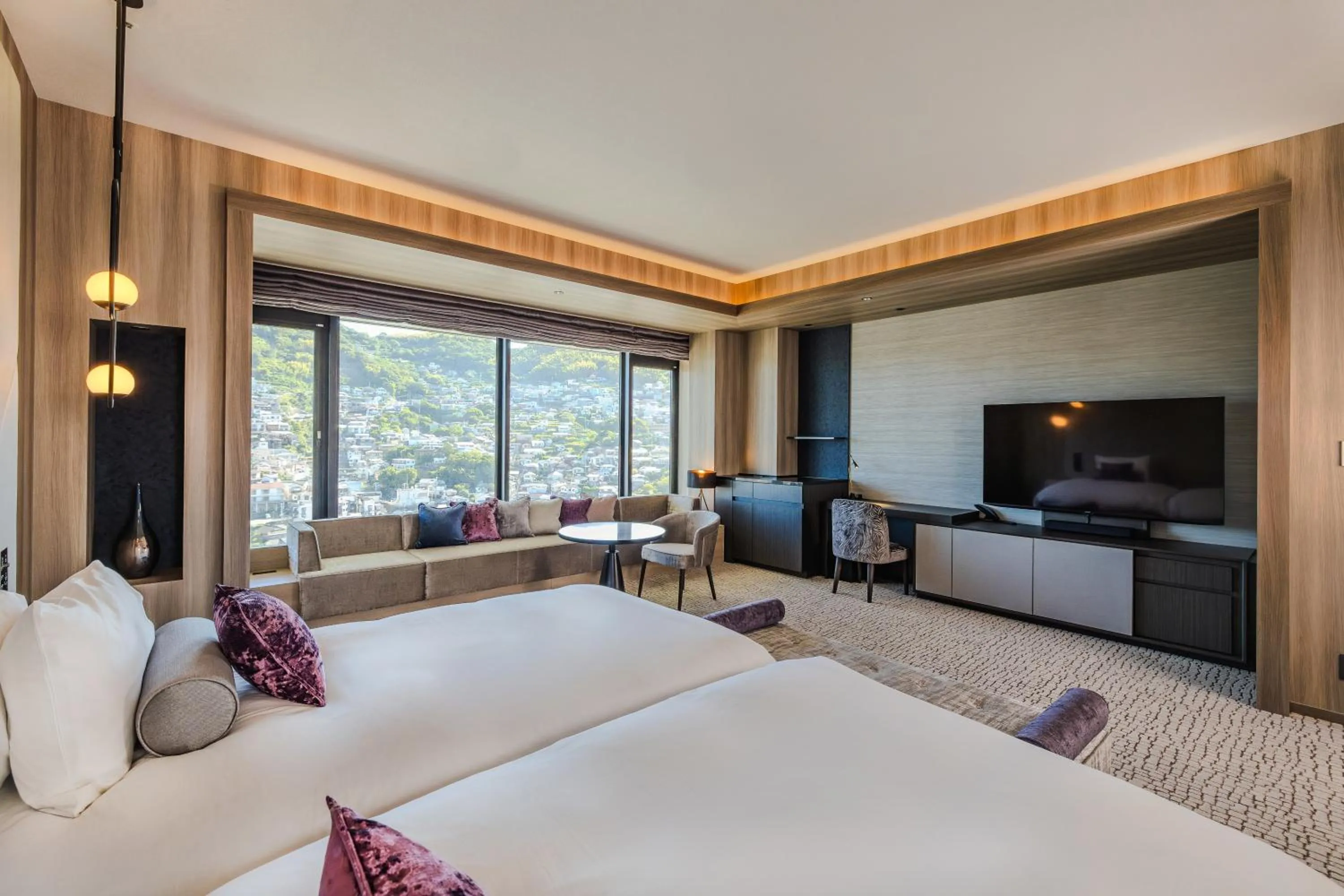 Bed in Stadium City Hotel Nagasaki