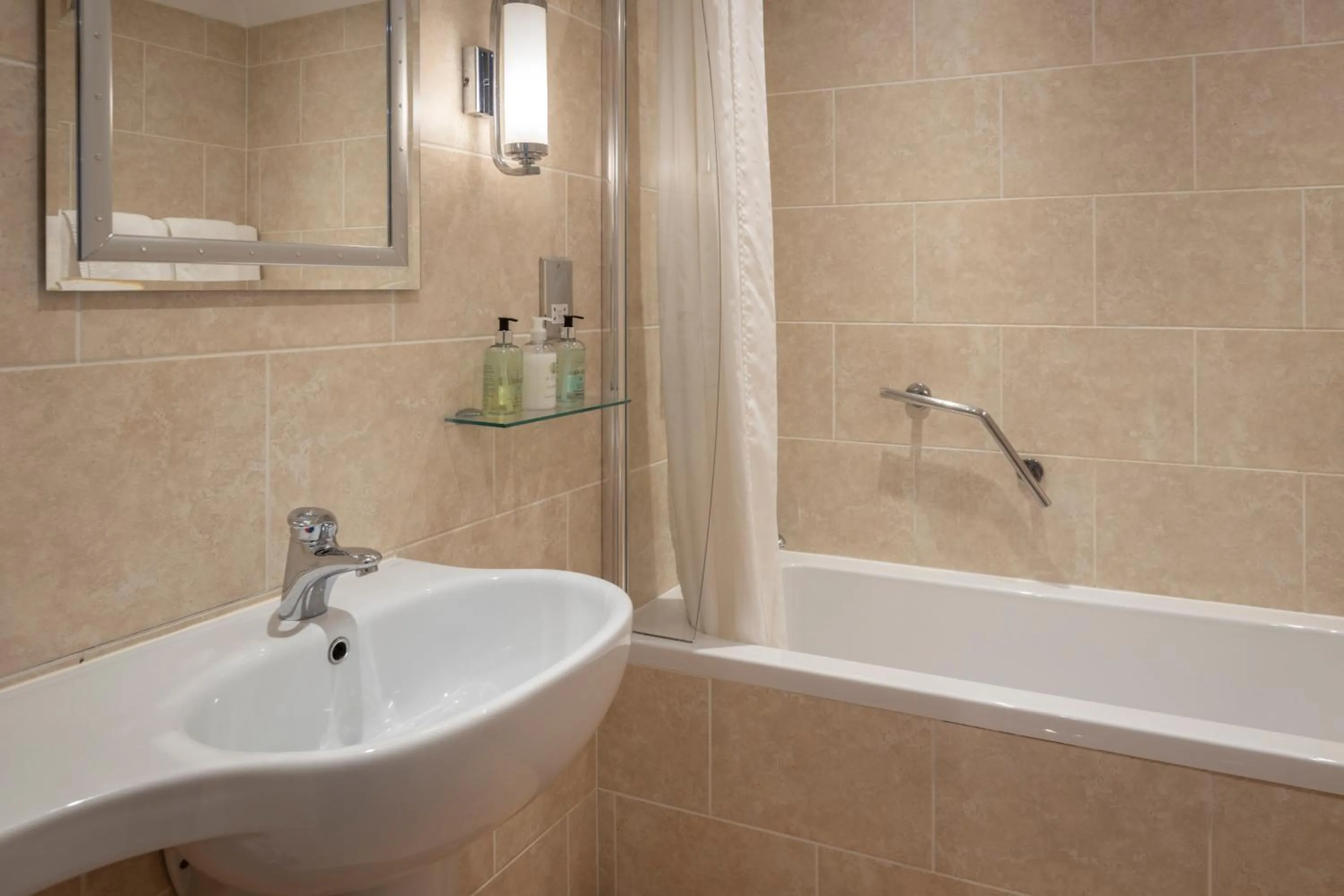 Bathroom in B/W Plus Buxton Lee Wood Hotel