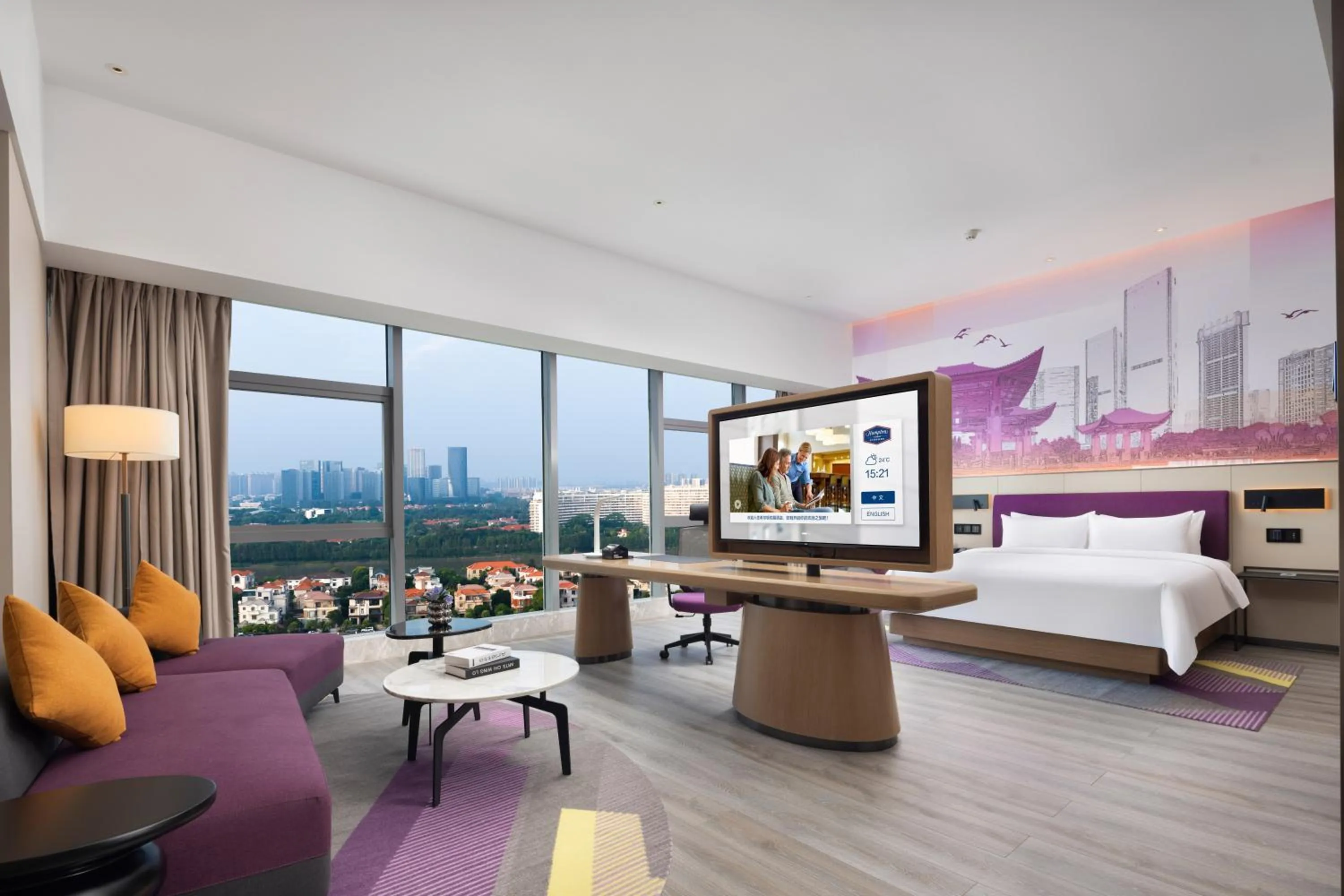 Photo of the whole room, Bed in Hampton By Hilton Foshan Shunde Chencun