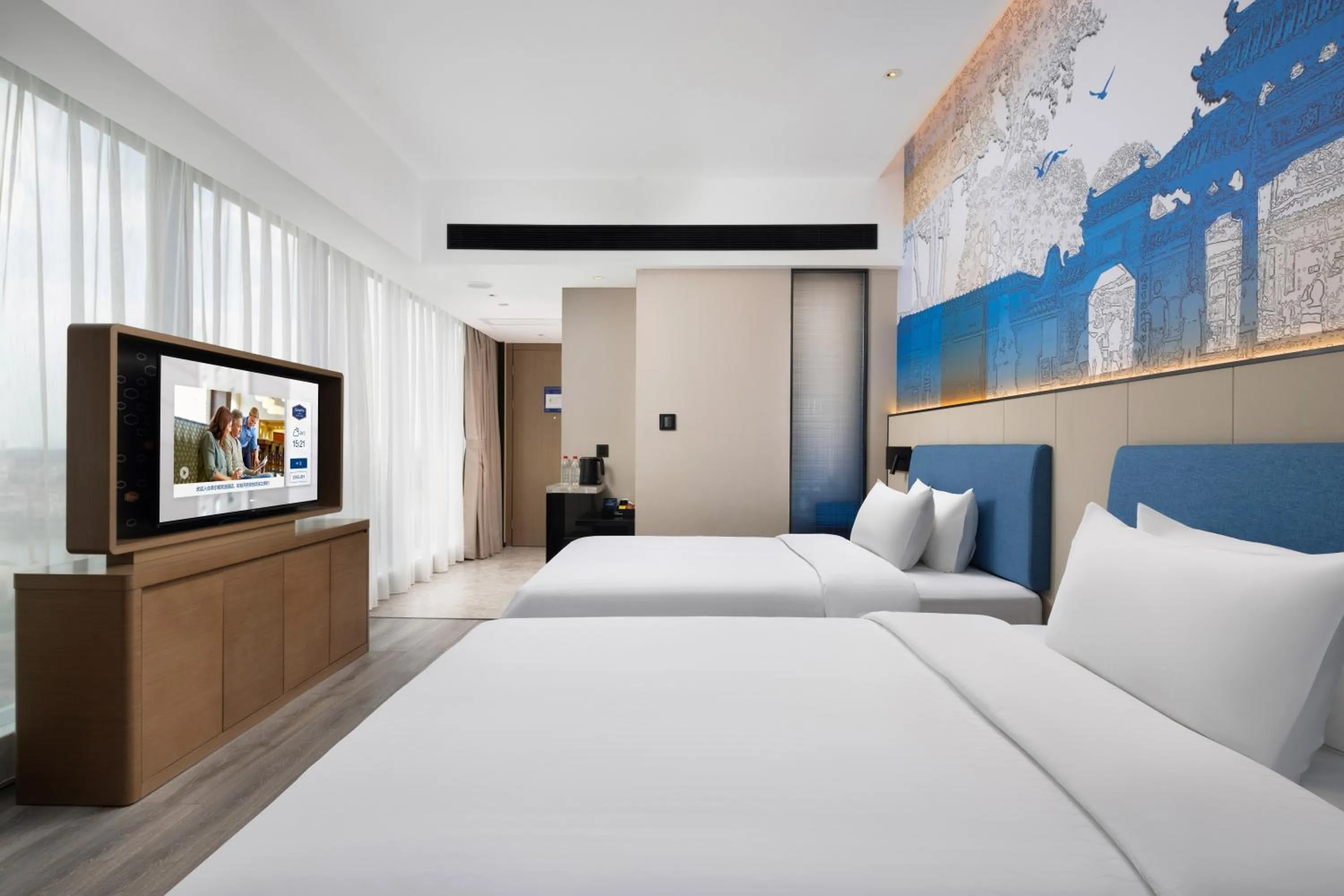 Photo of the whole room, Bed in Hampton By Hilton Foshan Shunde Chencun