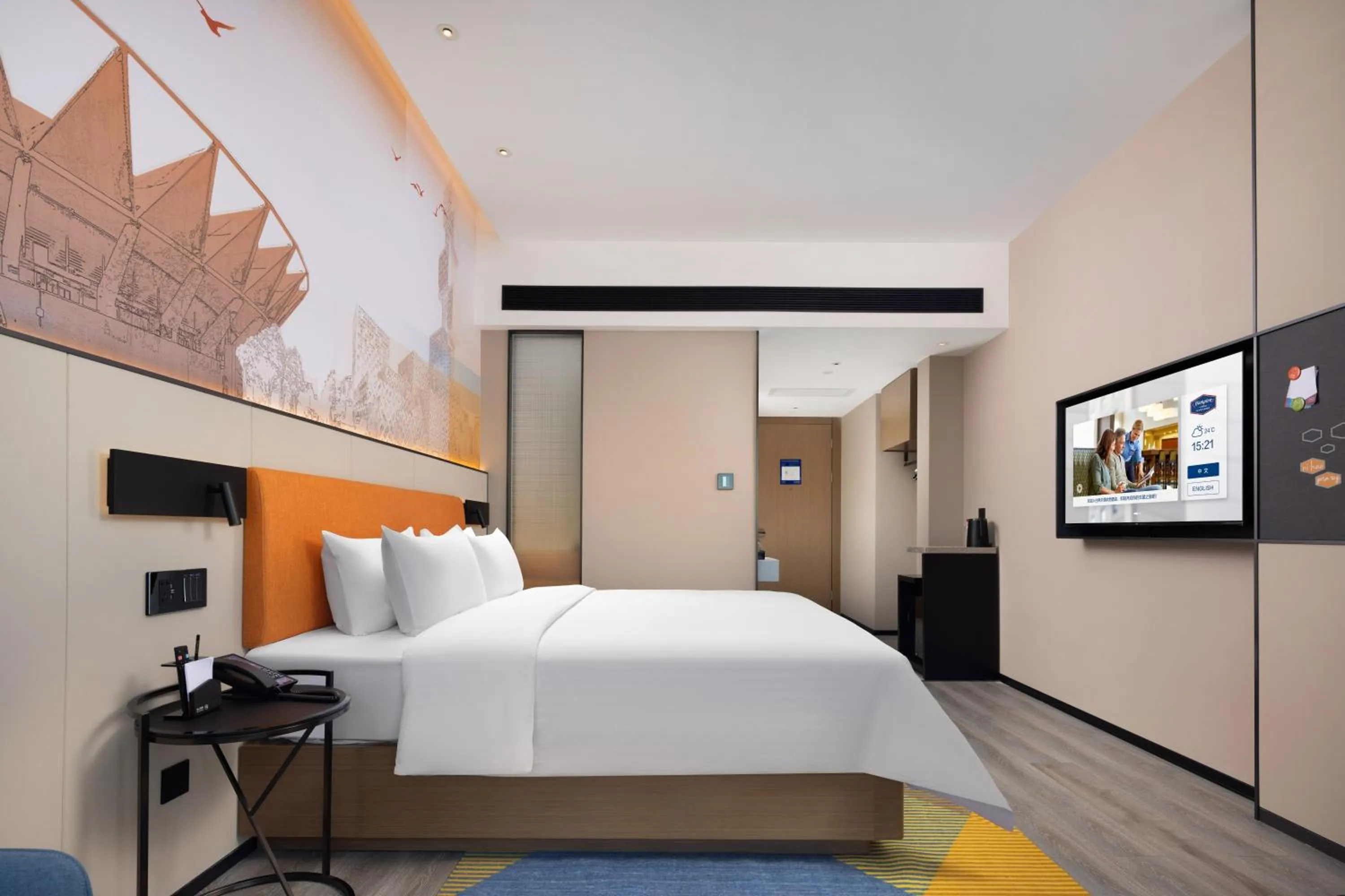 Photo of the whole room, Bed in Hampton By Hilton Foshan Shunde Chencun