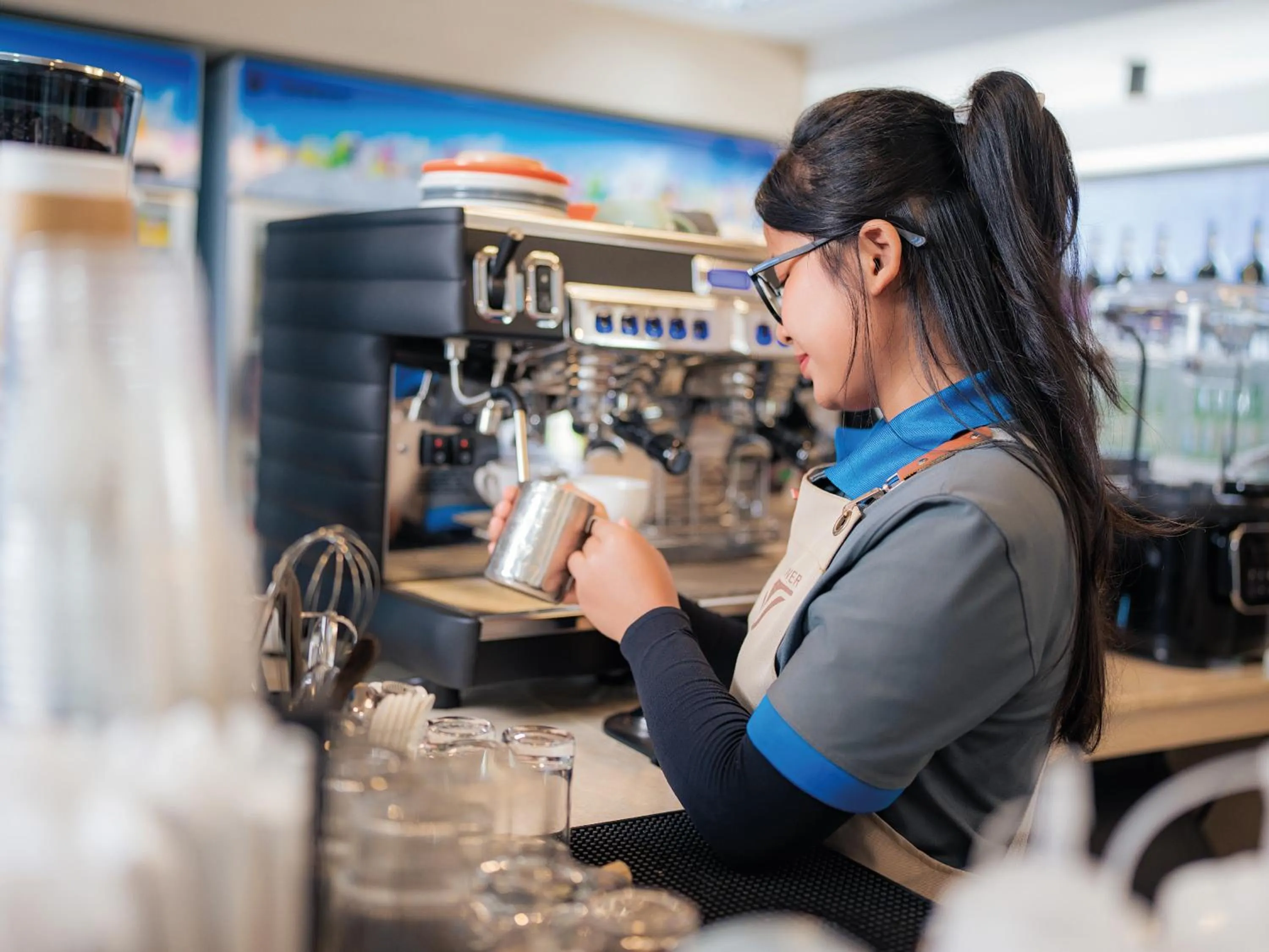 Coffee/tea facilities in TV-Tower 1