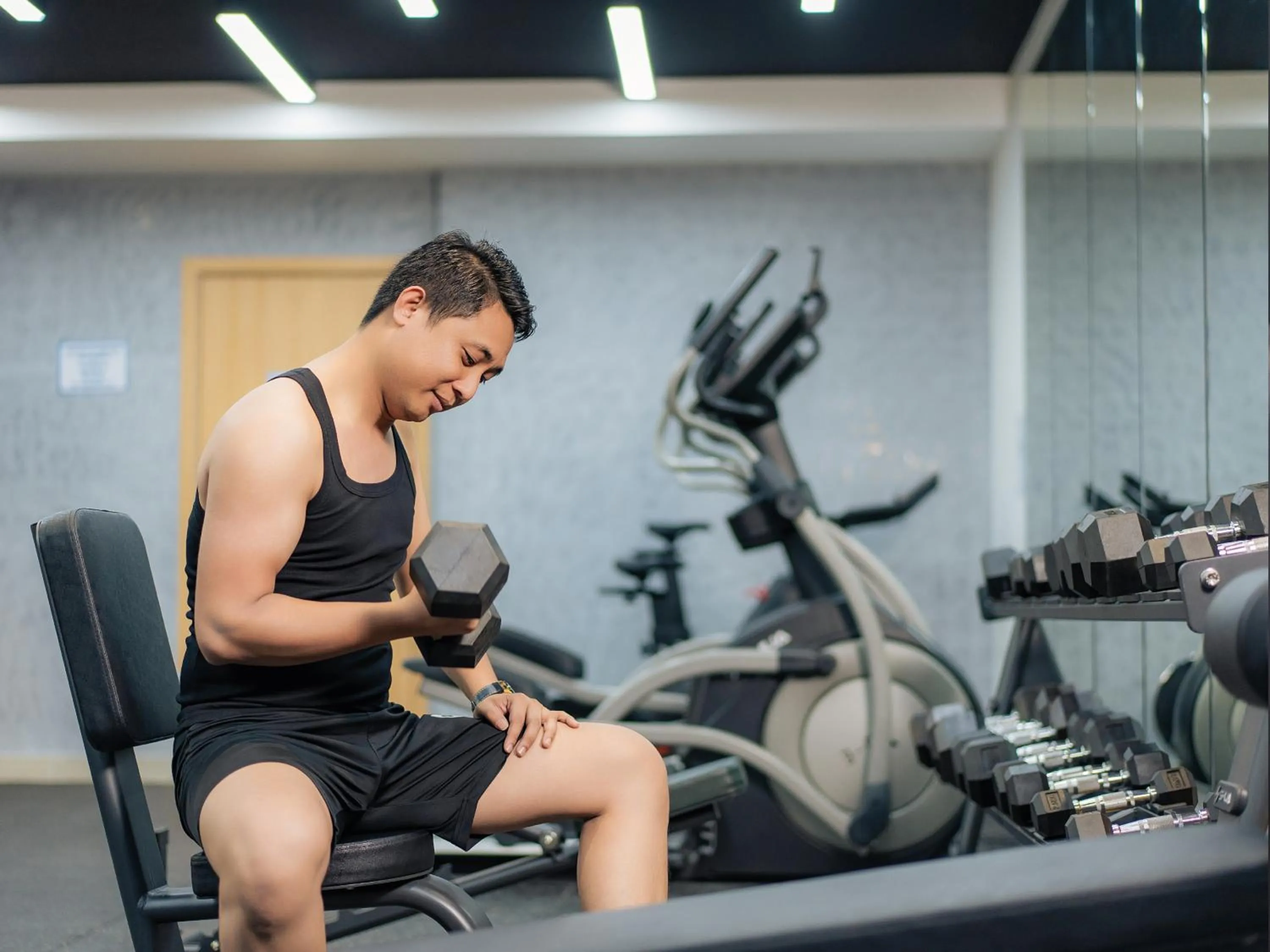 Fitness centre/facilities in TV-Tower 1