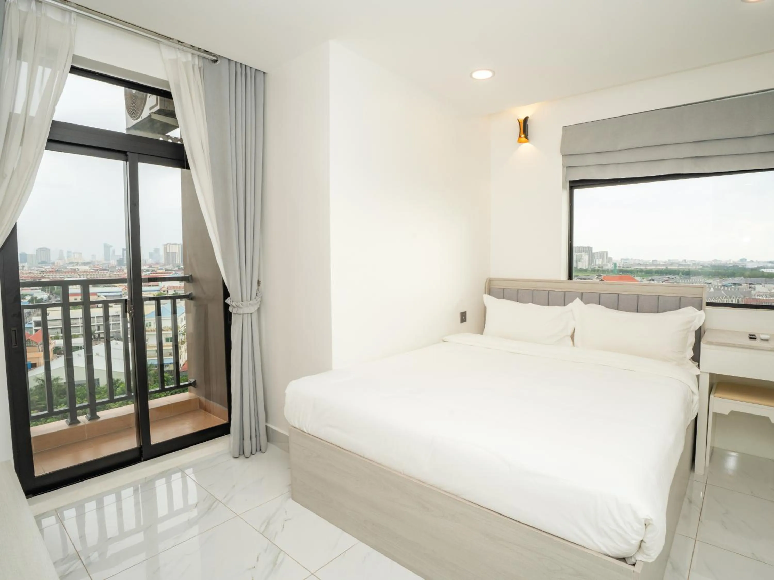 Bedroom, Bed in TV-Tower 1