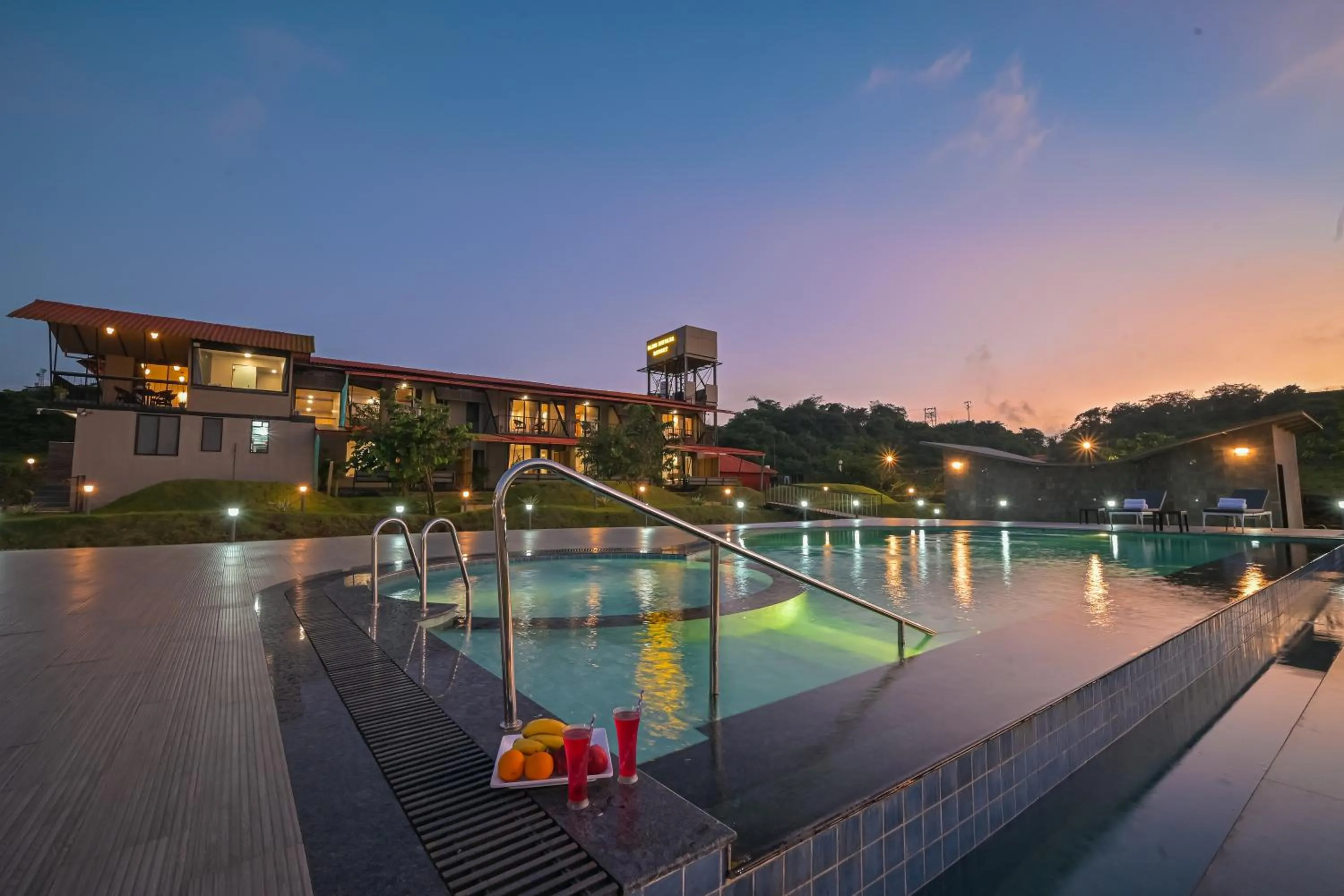 Property building in Bliss Nirvana Resort, Lonavala