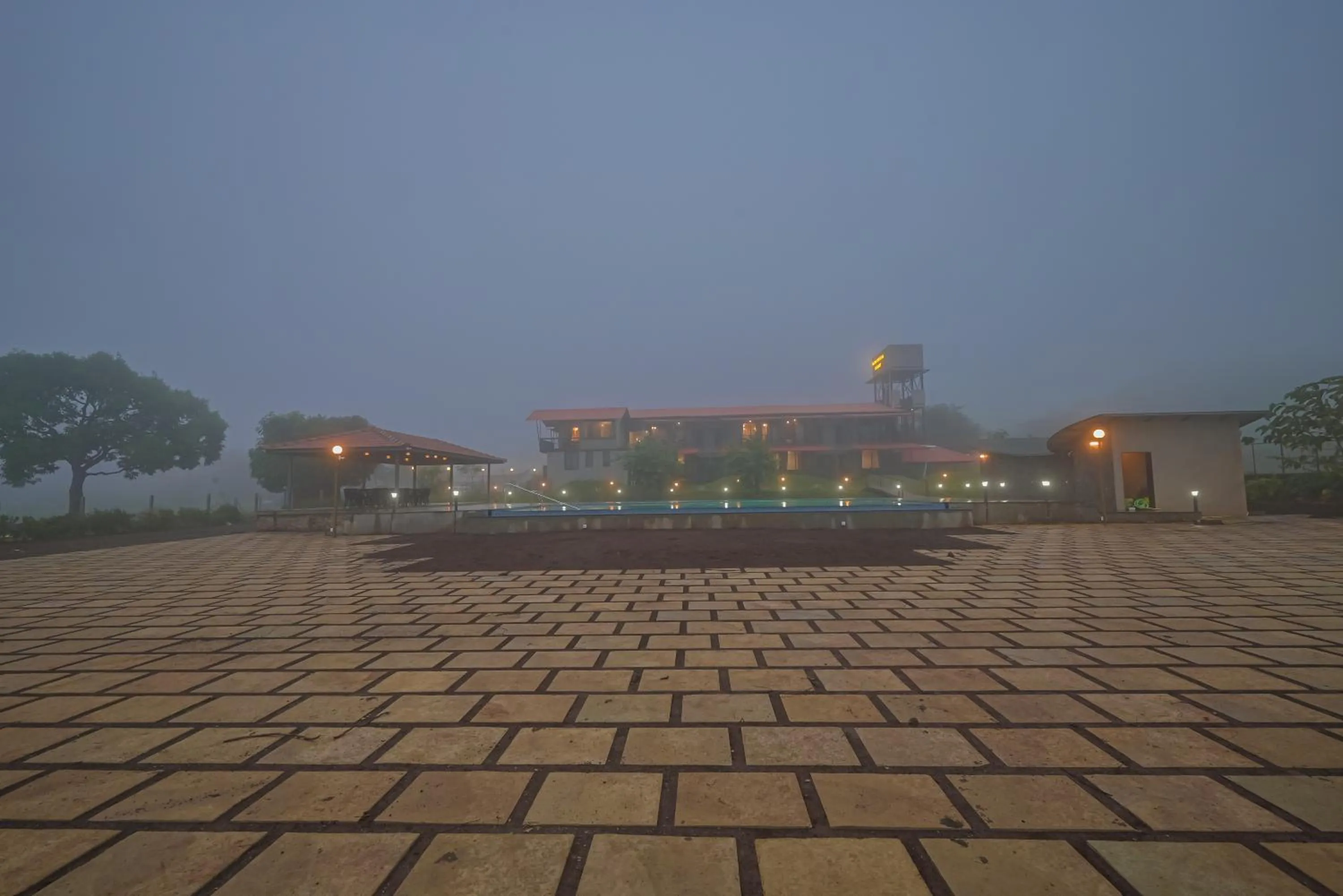 Property building in Bliss Nirvana Resort, Lonavala