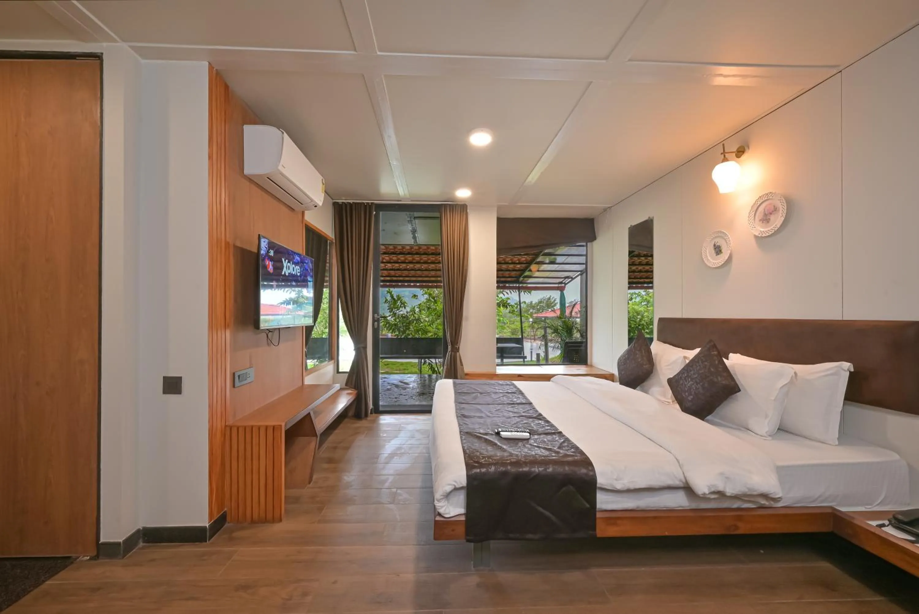 Property building, Bed in Bliss Nirvana Resort, Lonavala