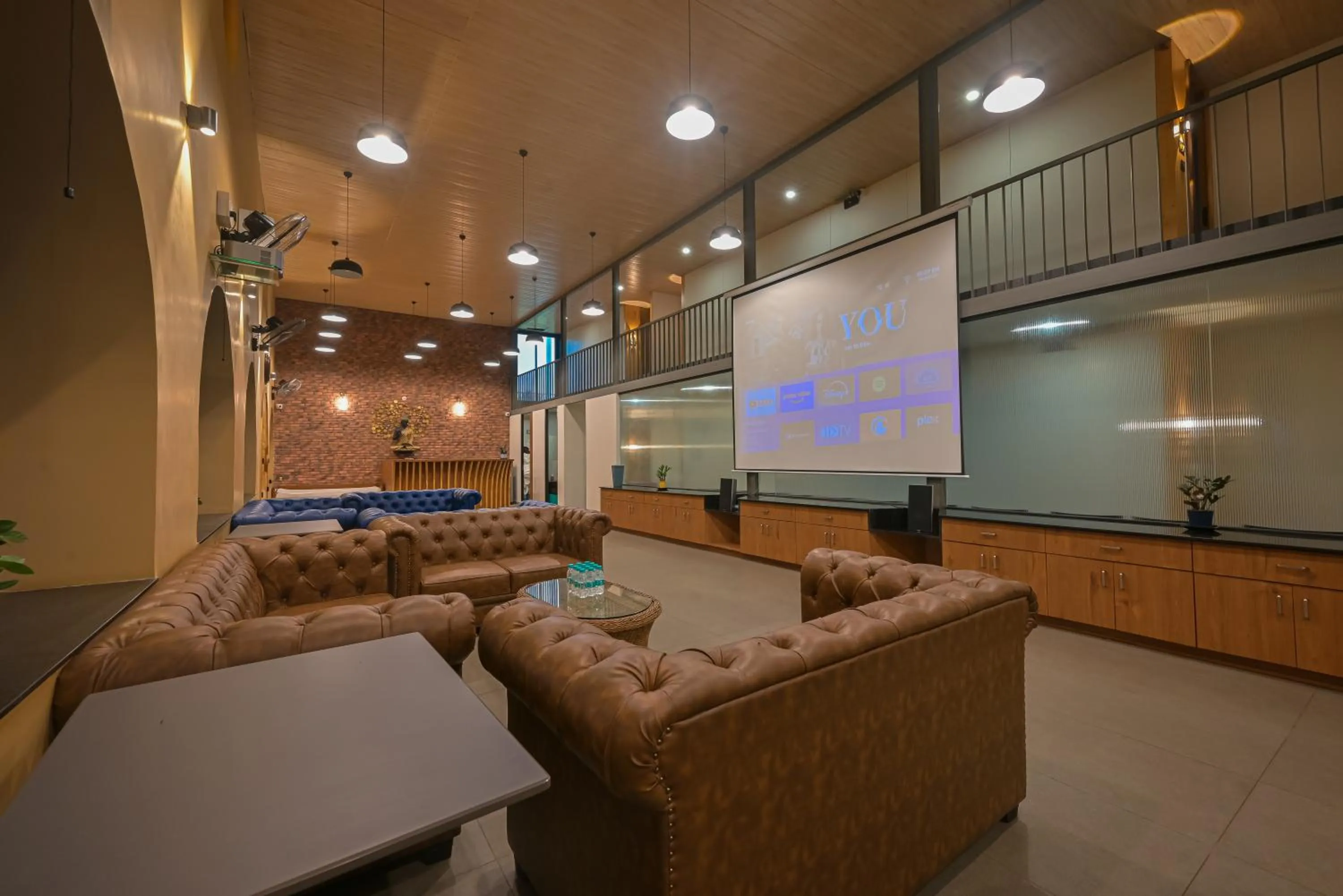 TV and multimedia in Bliss Nirvana Resort, Lonavala