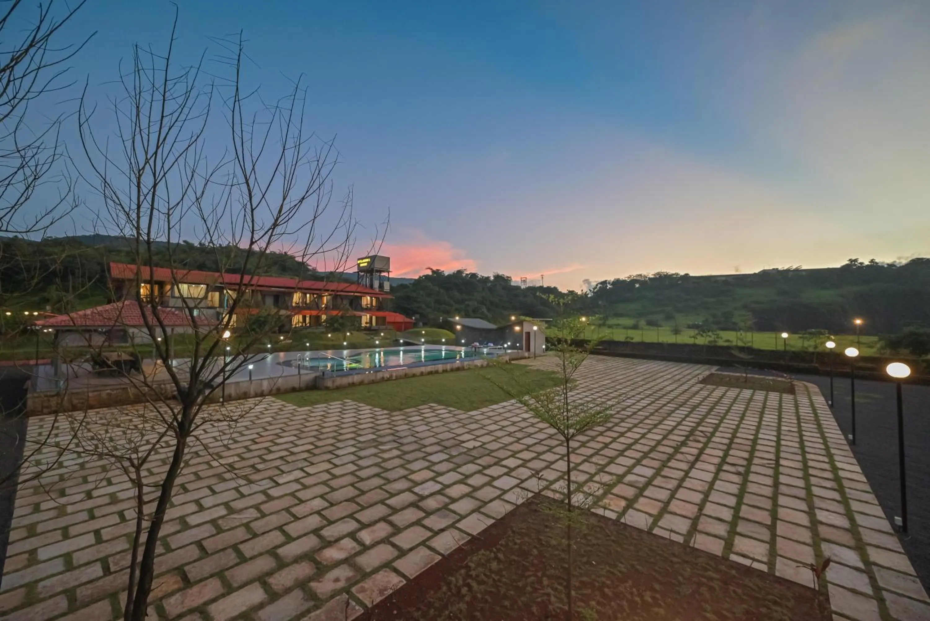 Property building in Bliss Nirvana Resort, Lonavala