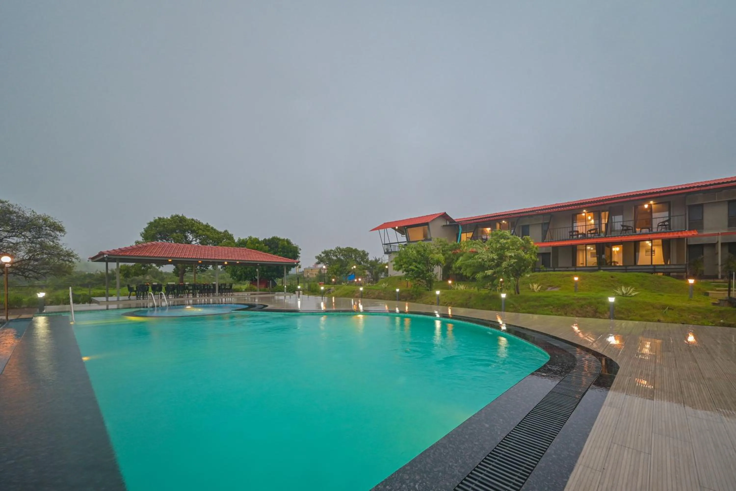 Property building in Bliss Nirvana Resort, Lonavala