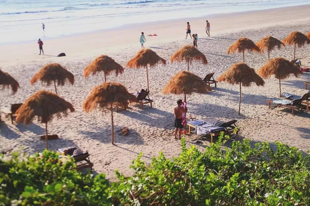 sunbed in Anahata Retreat Beach Front Ashwem Goa