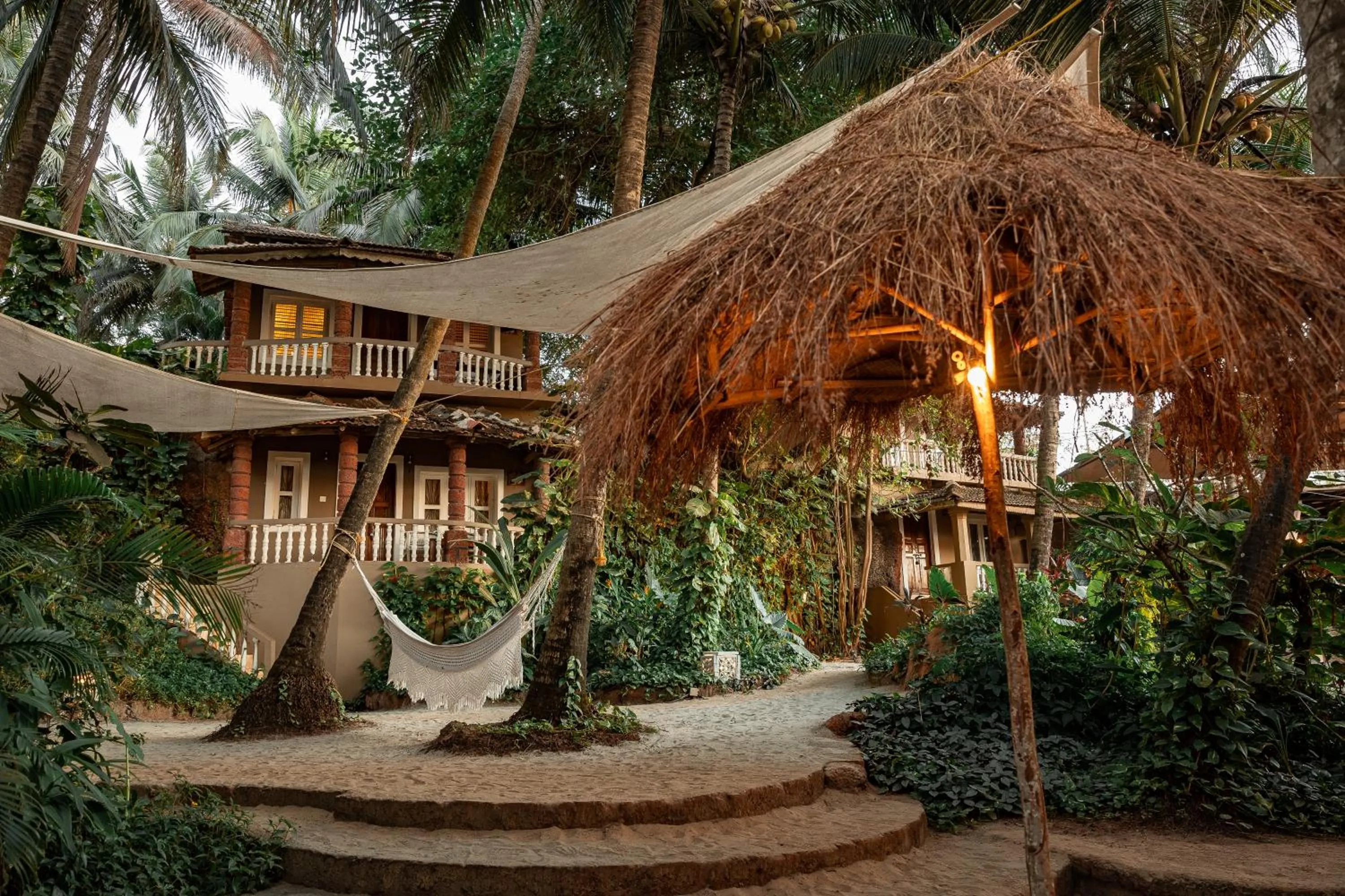 Property building in Anahata Retreat Beach Front Ashwem Goa